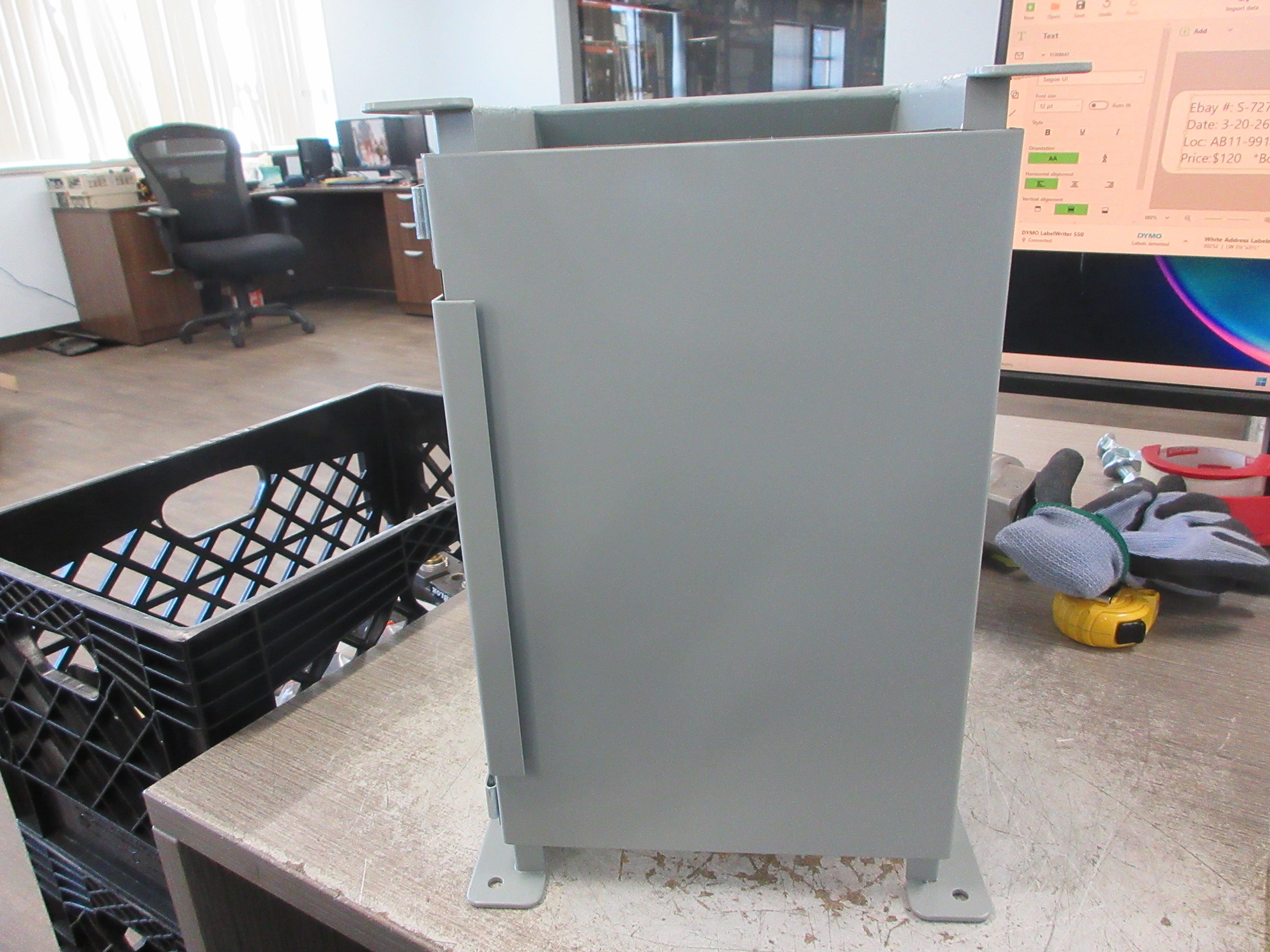 Hoffman Tee Fitting F88LTC 8"x8" Outside Open Top New Surplus