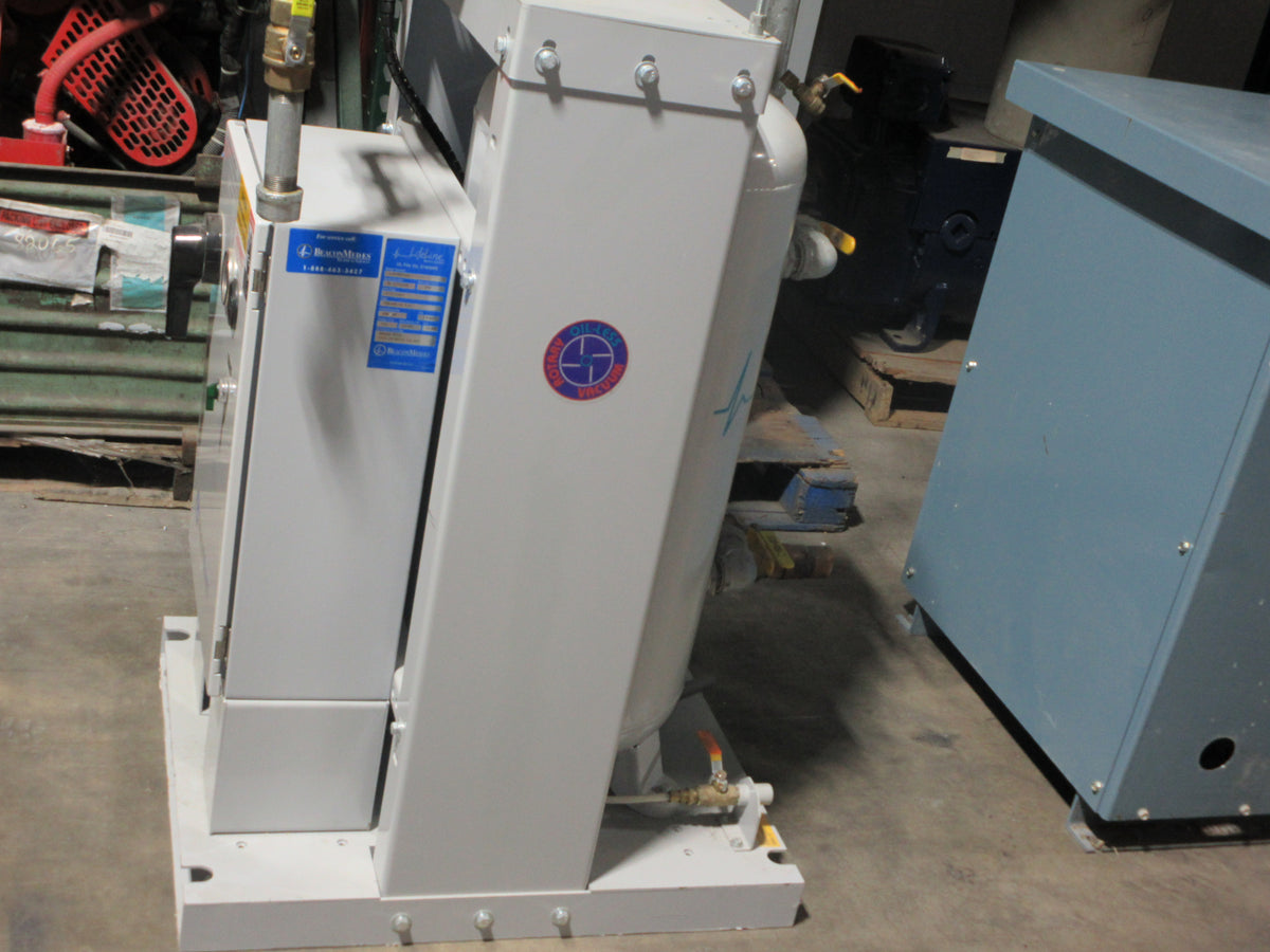 Beacon Medaes Lifeline Medical Vacuum Pump 4107107373 1.5HP 208V 1Ph 60Hz Used
