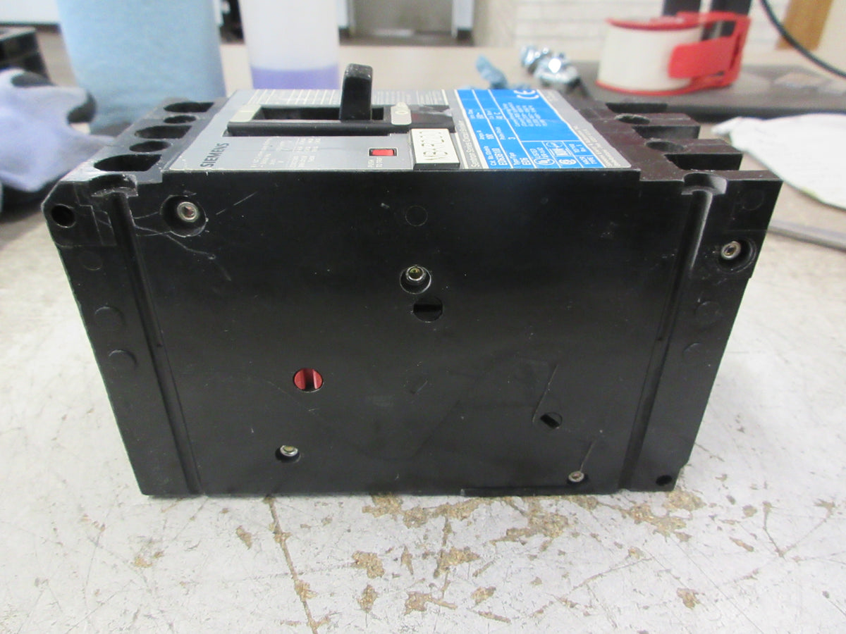 Siemens Sentron Circuit Breaker ED63B100 100A 600V 3P Used