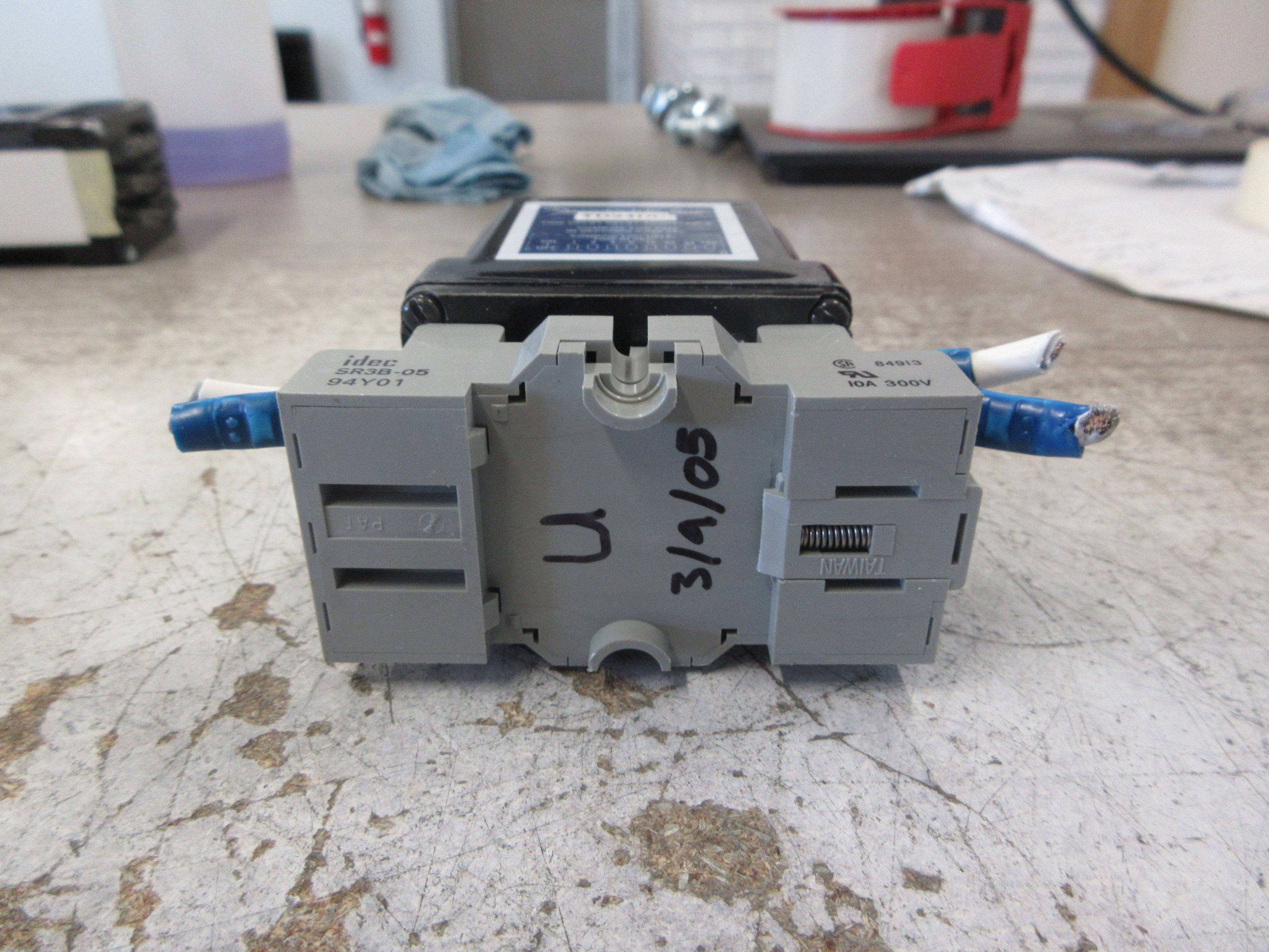 Russelectric Adjustable Time Delay Relay TD24DC Range: 0-255 Sec. w/ Base Used
