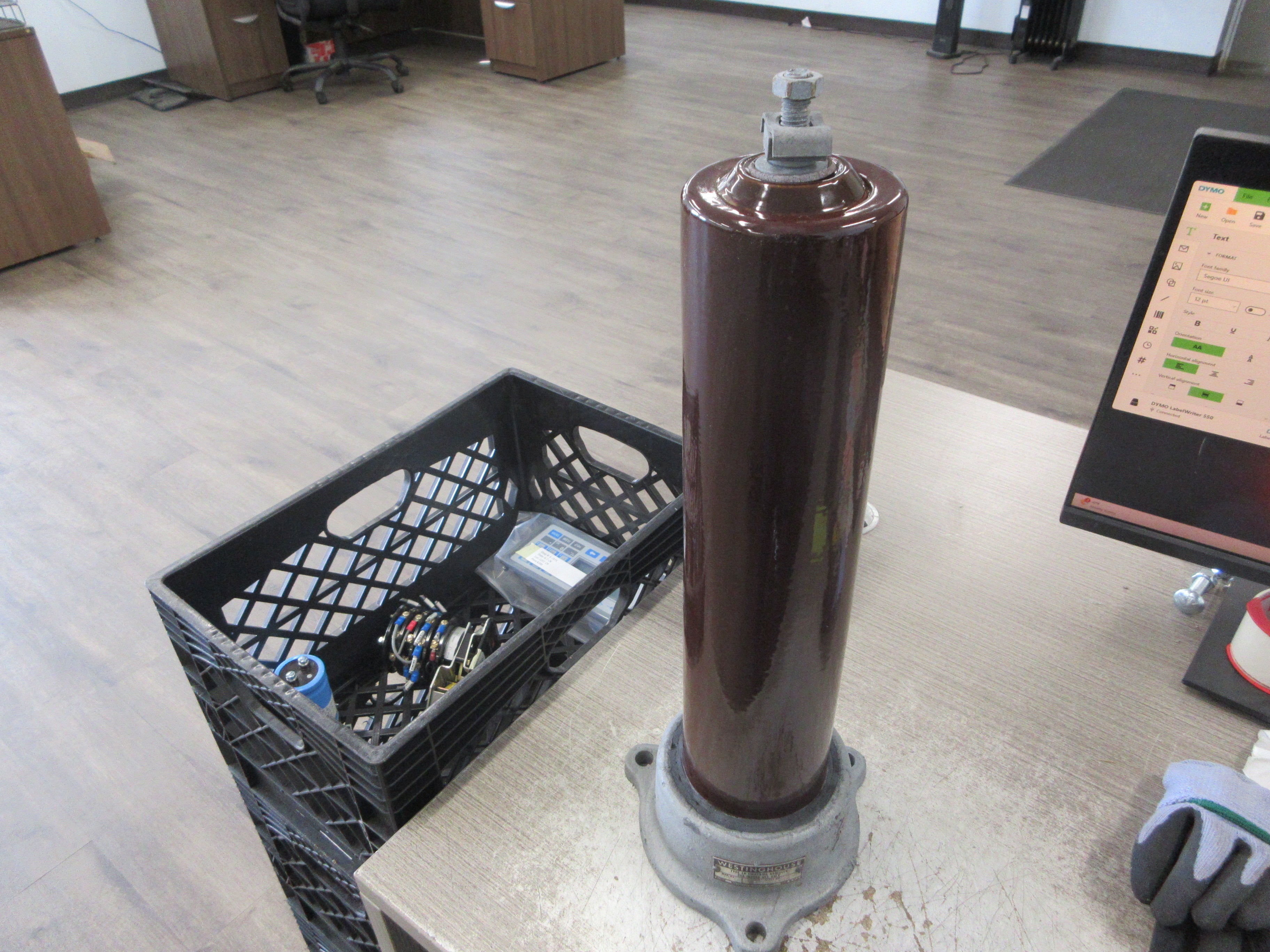 Westinghouse Type LV Lightning Arrester 30A6157G07 12KV Used
