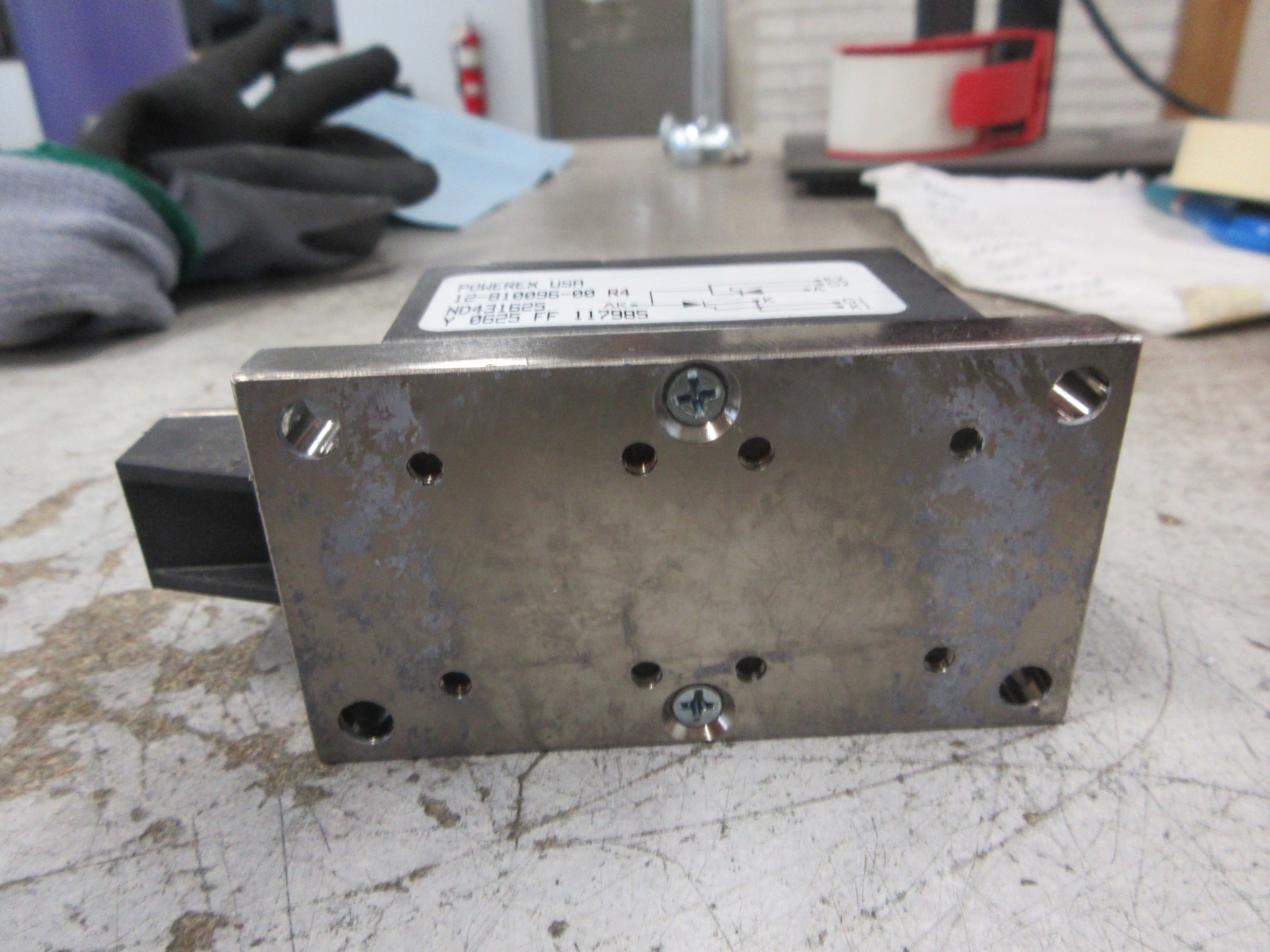 Powerex Power Module 12-810096-00 R4 Used