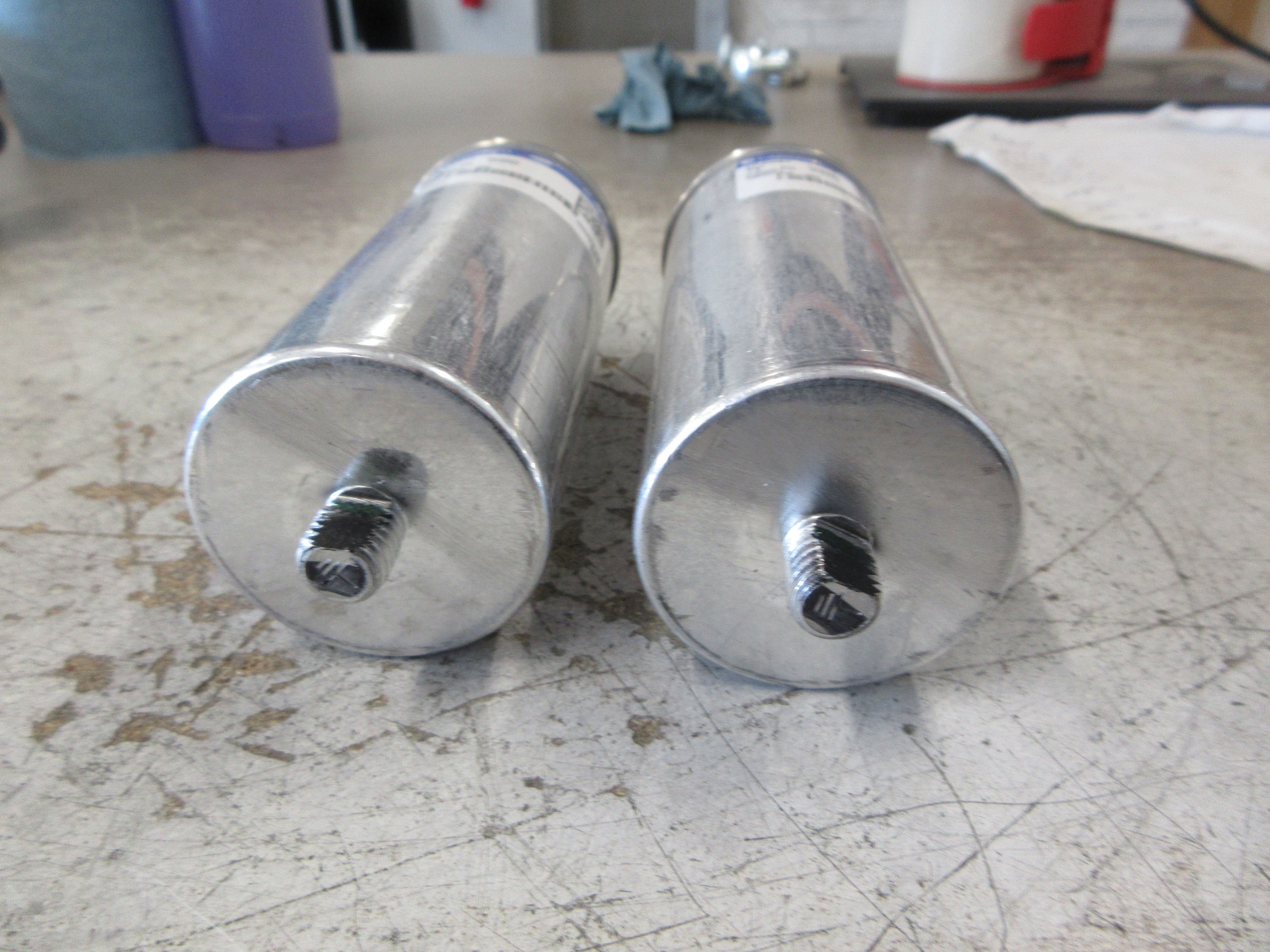 Capcom Capacitor 27L898BC 45uf 370V 50/60Hz *Lot of 2* Used