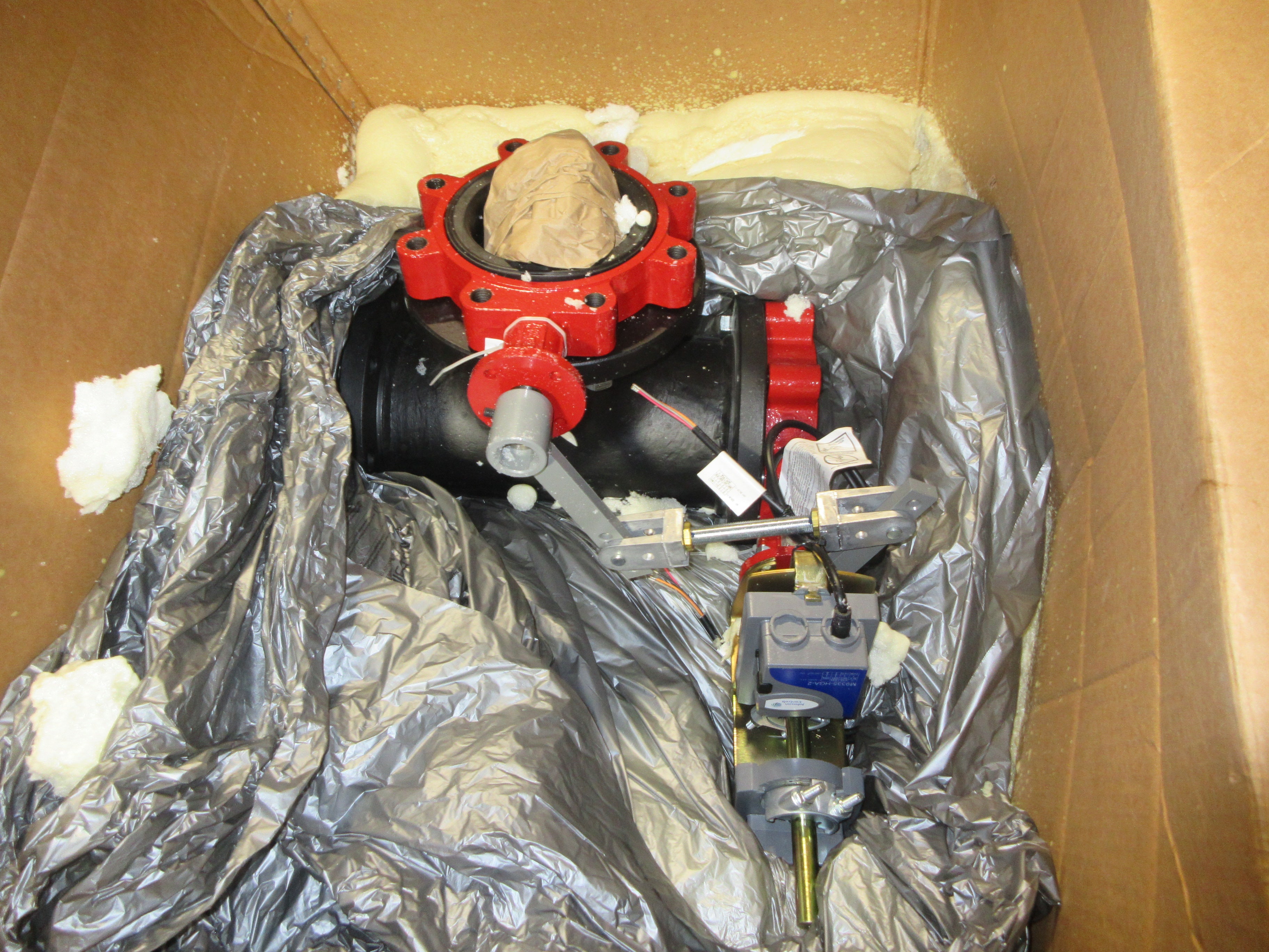 Johnson Controls Bray Actuated Butterfly Valve VFD060HB2935HGA New Surplus