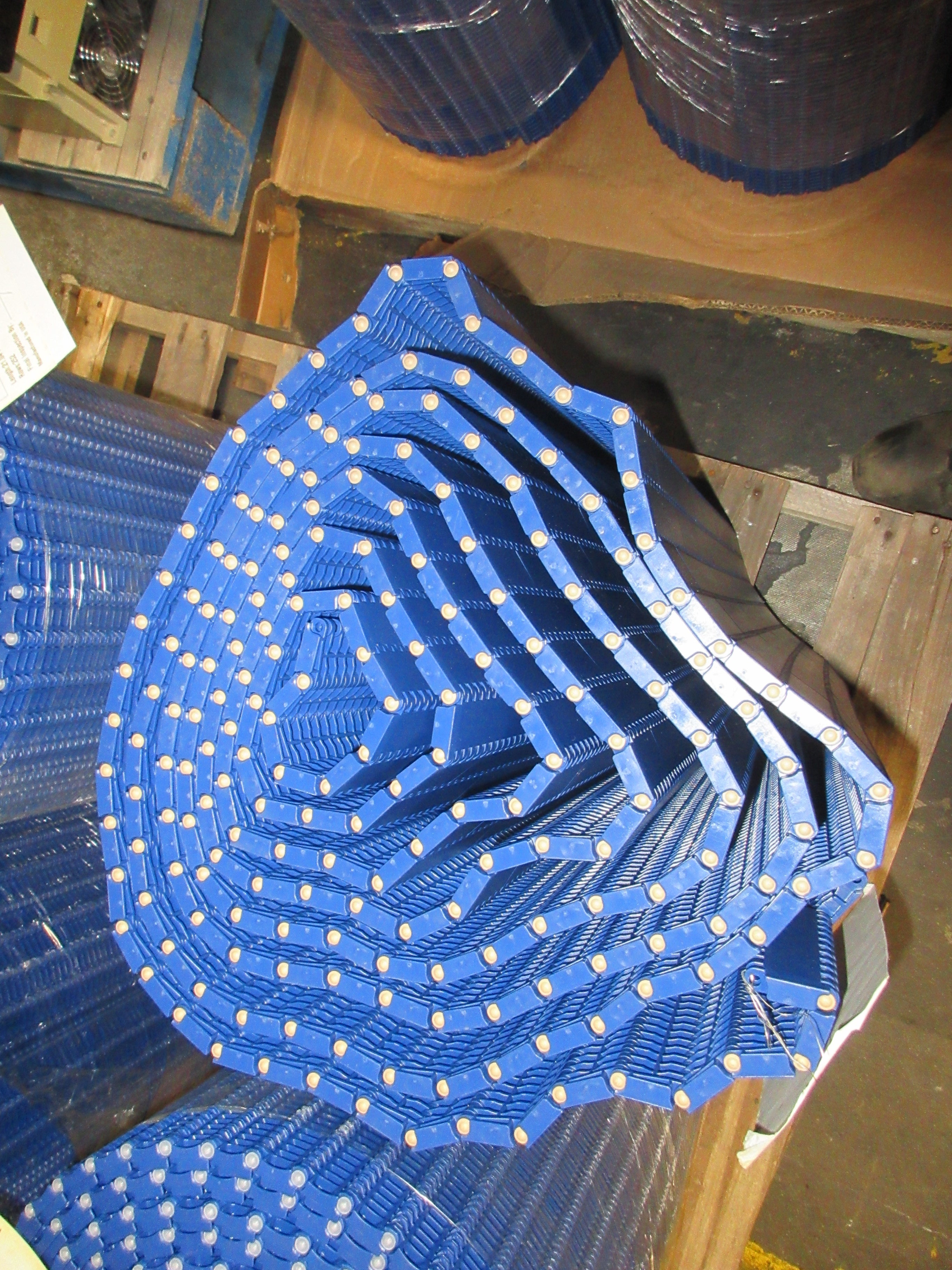 Intralox Series 900 Flat Top Belt 52329345 Length: 17.66FT New Surplus