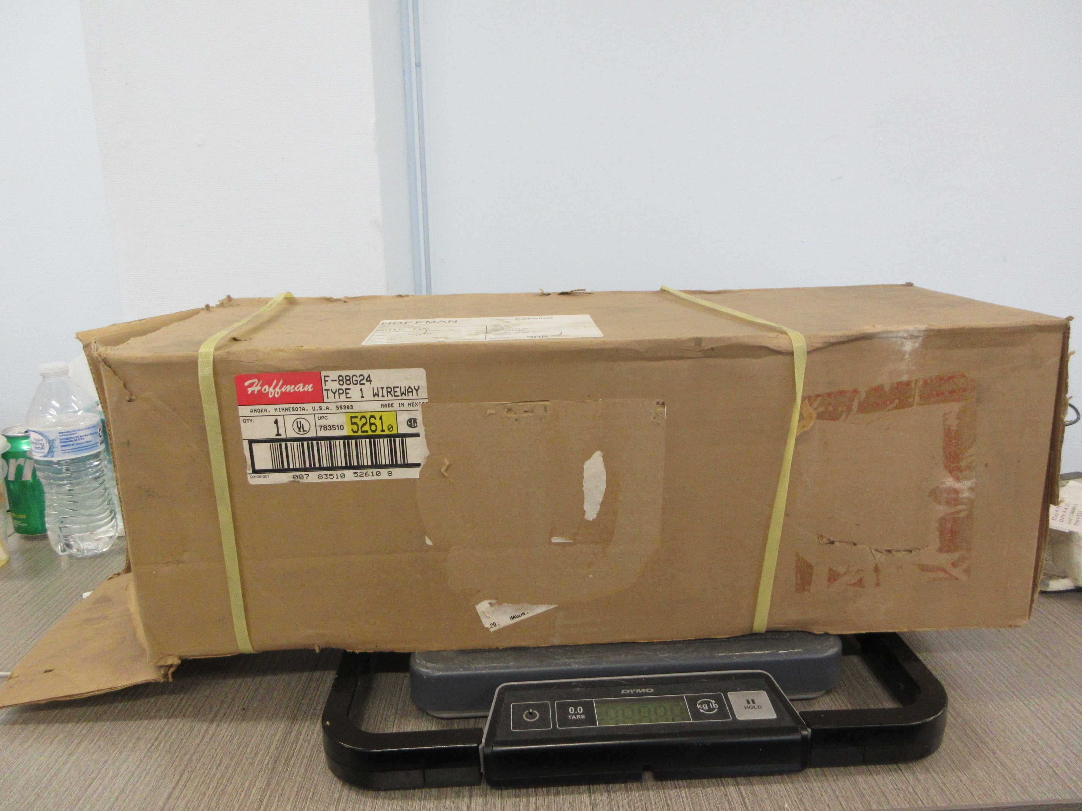 Hoffman Type 1 Wireway F-88G24 Size: 8"x8" Length: 24" New Surplus