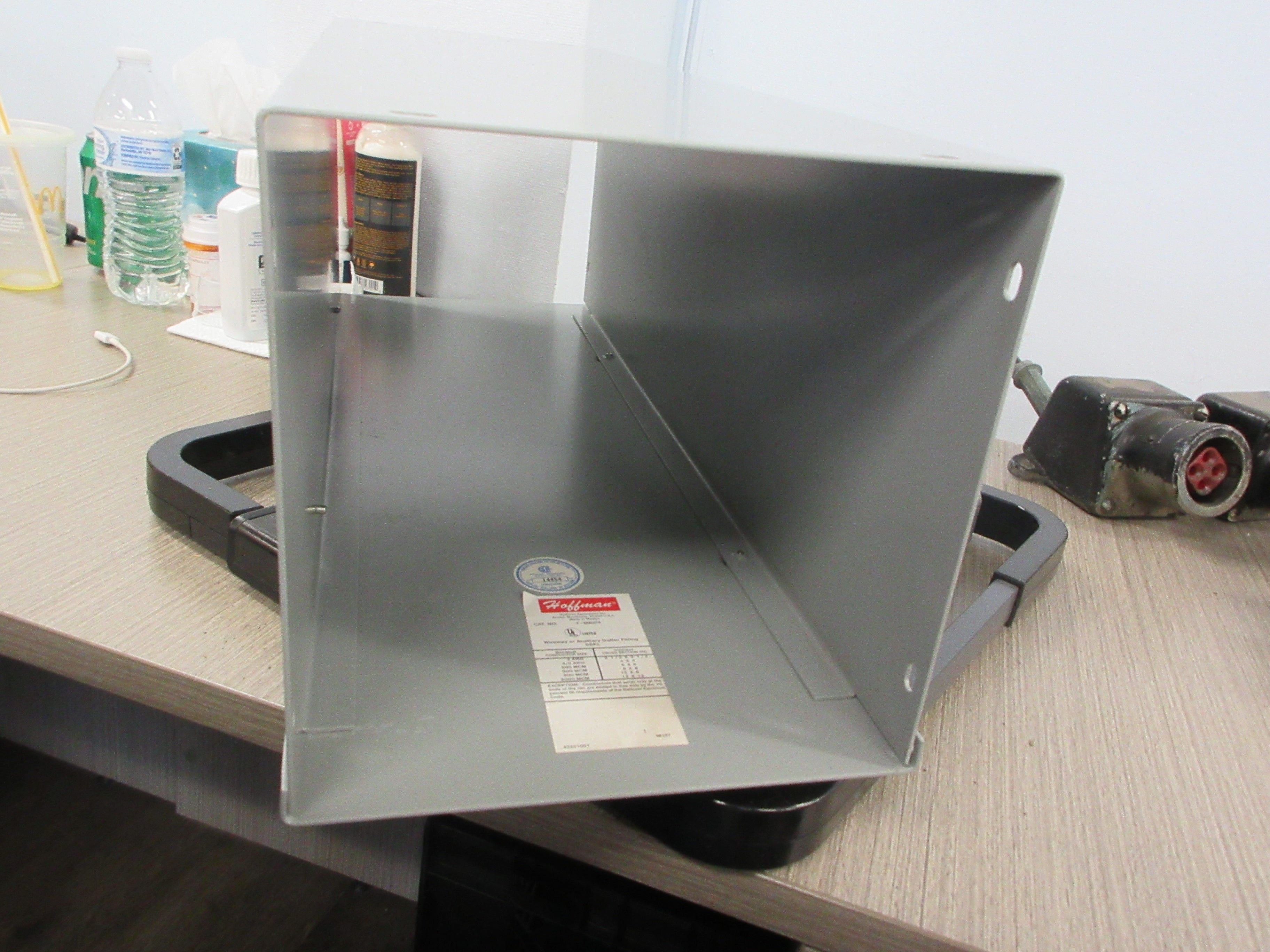Hoffman Type 1 Wireway F-88G24 Size: 8"x8" Length: 24" New Surplus