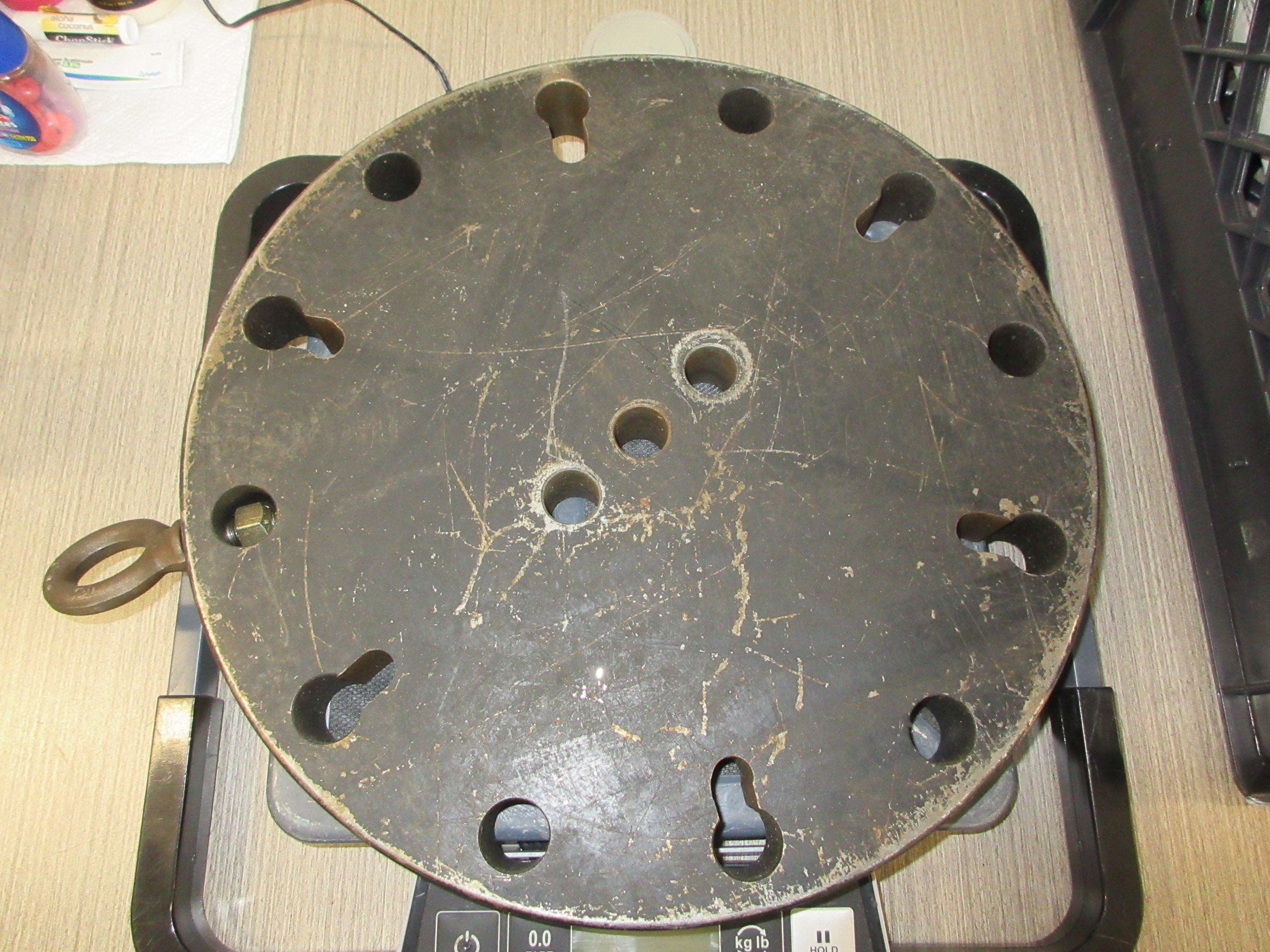 Kerkav Blind Flange A105 8 300 UVN B16.5 OD: 15" Used