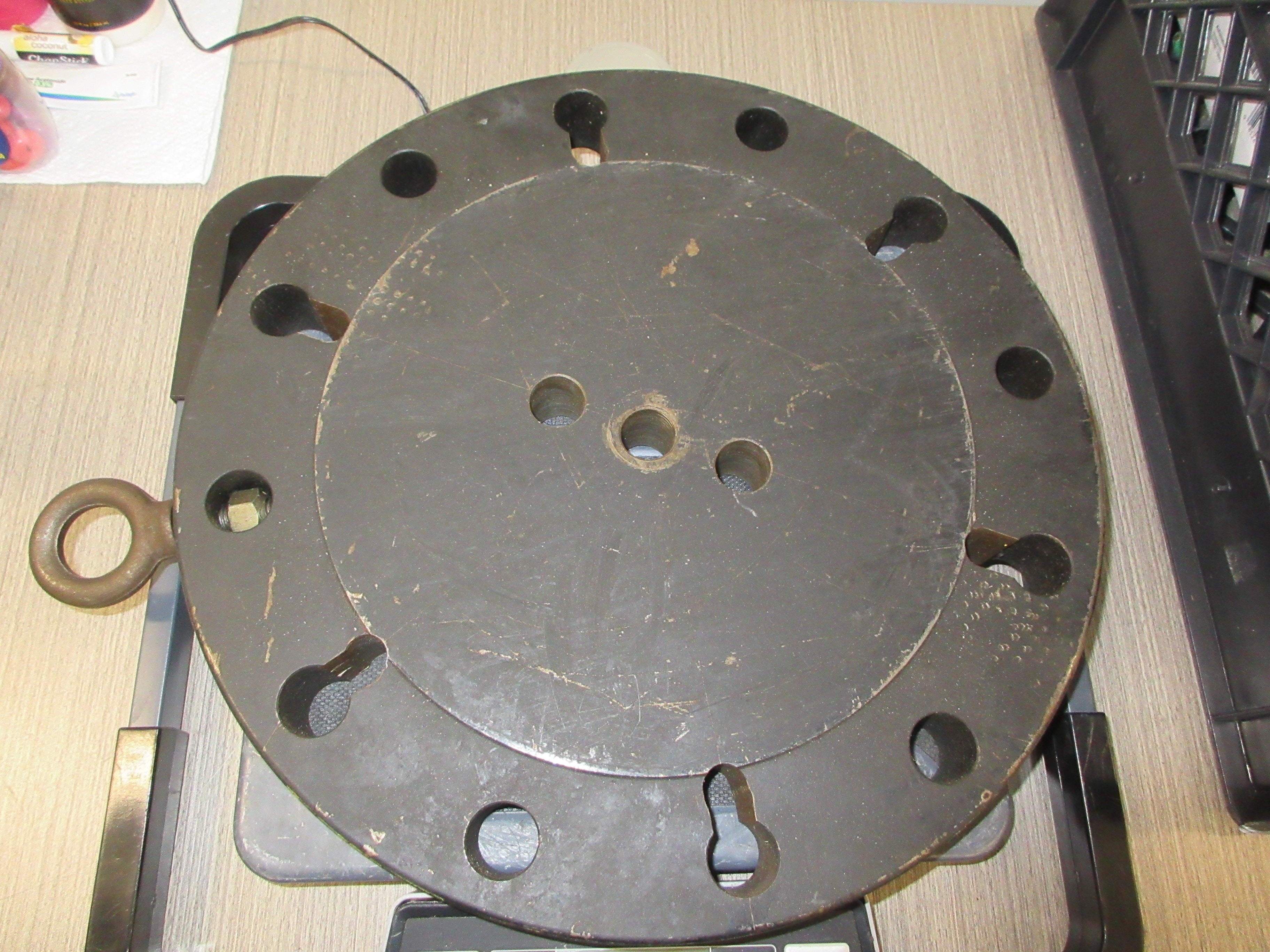 Kerkav Blind Flange A105 8 300 UVN B16.5 OD: 15" Used