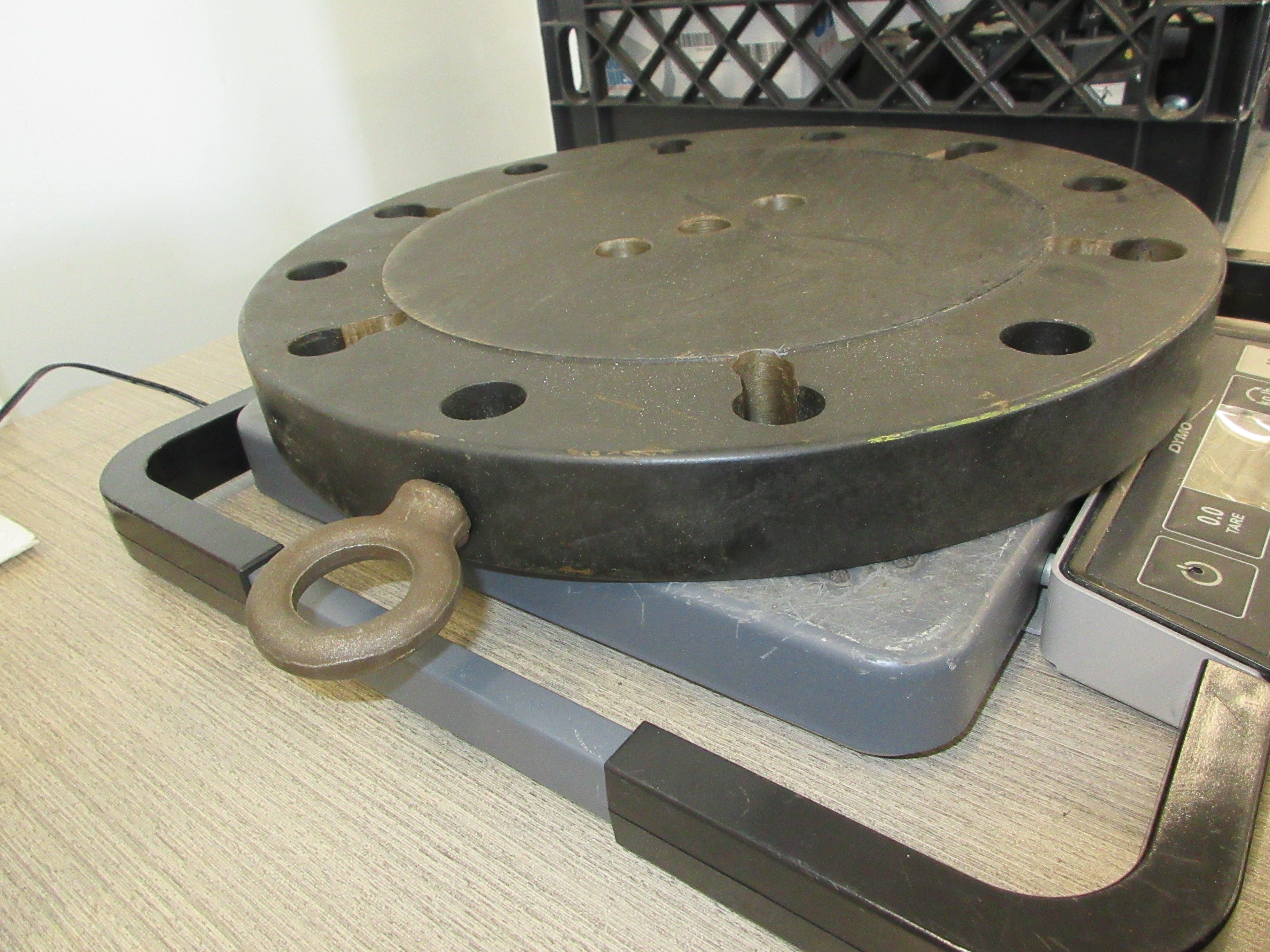 Kerkav Blind Flange A105 8 300 UVN B16.5 OD: 15" Used