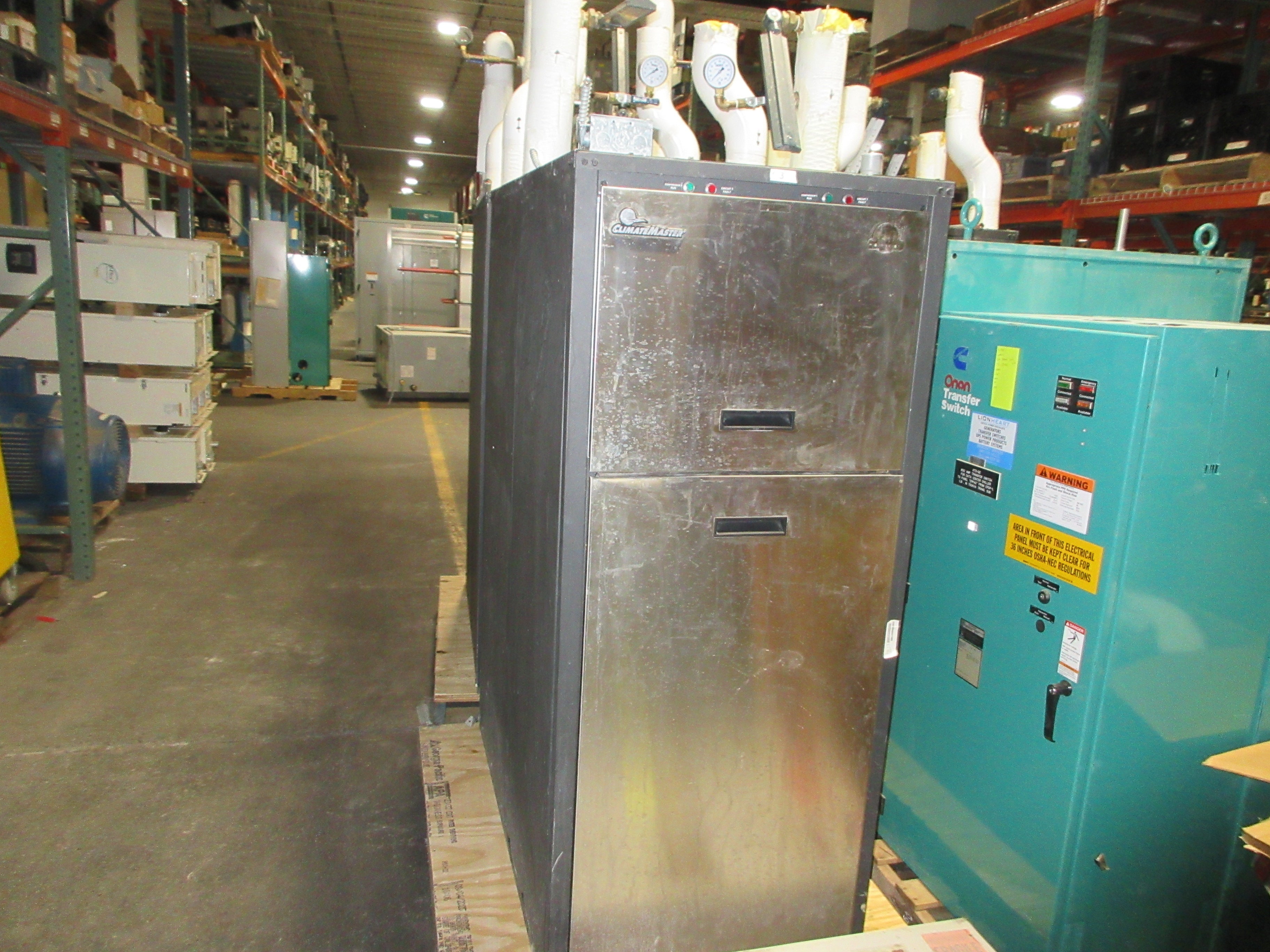 ClimateMaster Tranquility Water-to-Water Heat pump TMW100AFC10C0CS 8-ton Used