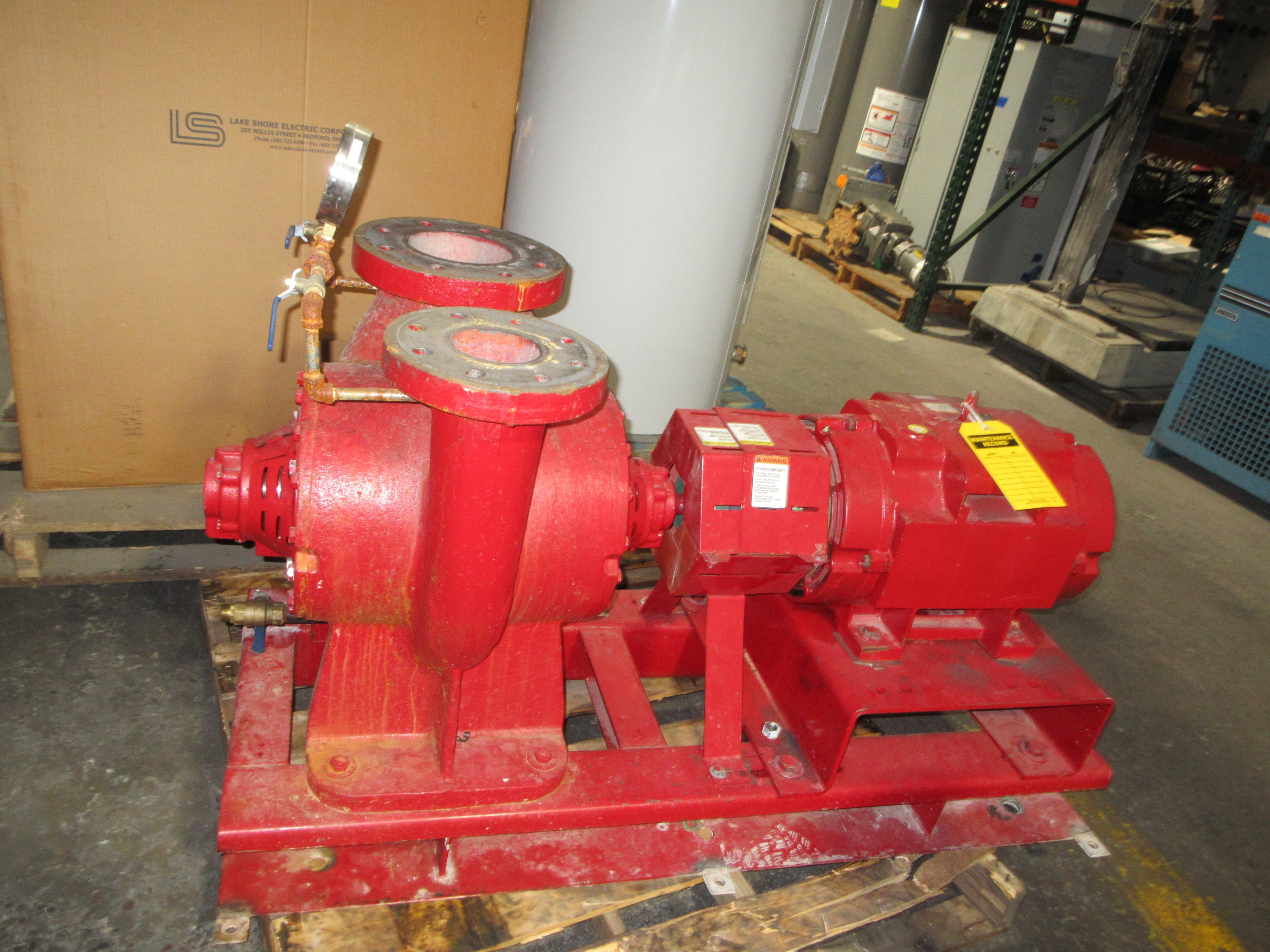 Bell & Gossett Pump VSX-VSC 10.25 4X6X10.5A RHR 30HP 100 FT Head 1800RPM Used