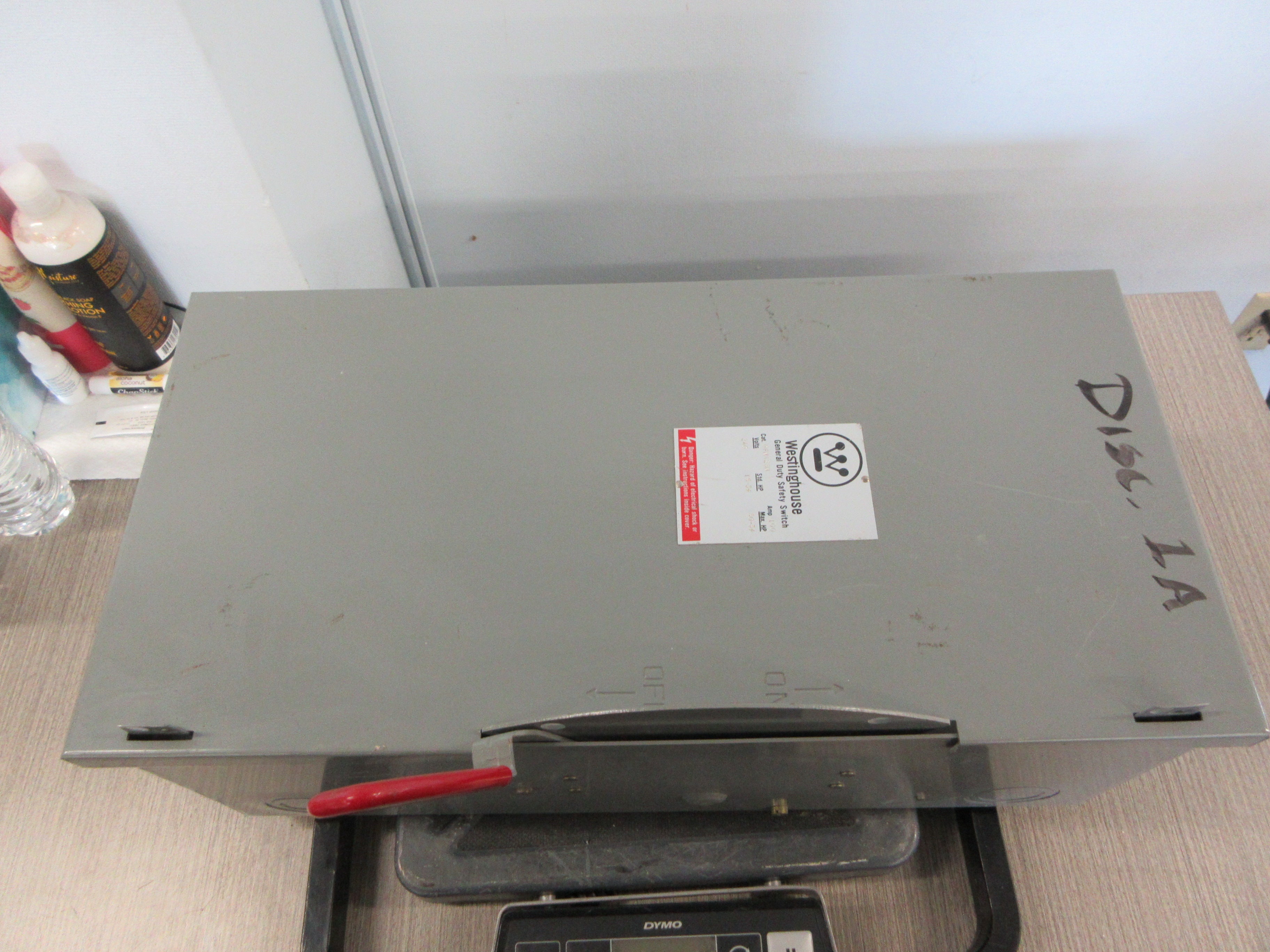 Westinghouse Fusible Safety Switch/Disconnect GFN423N 100A 240V 3P Used