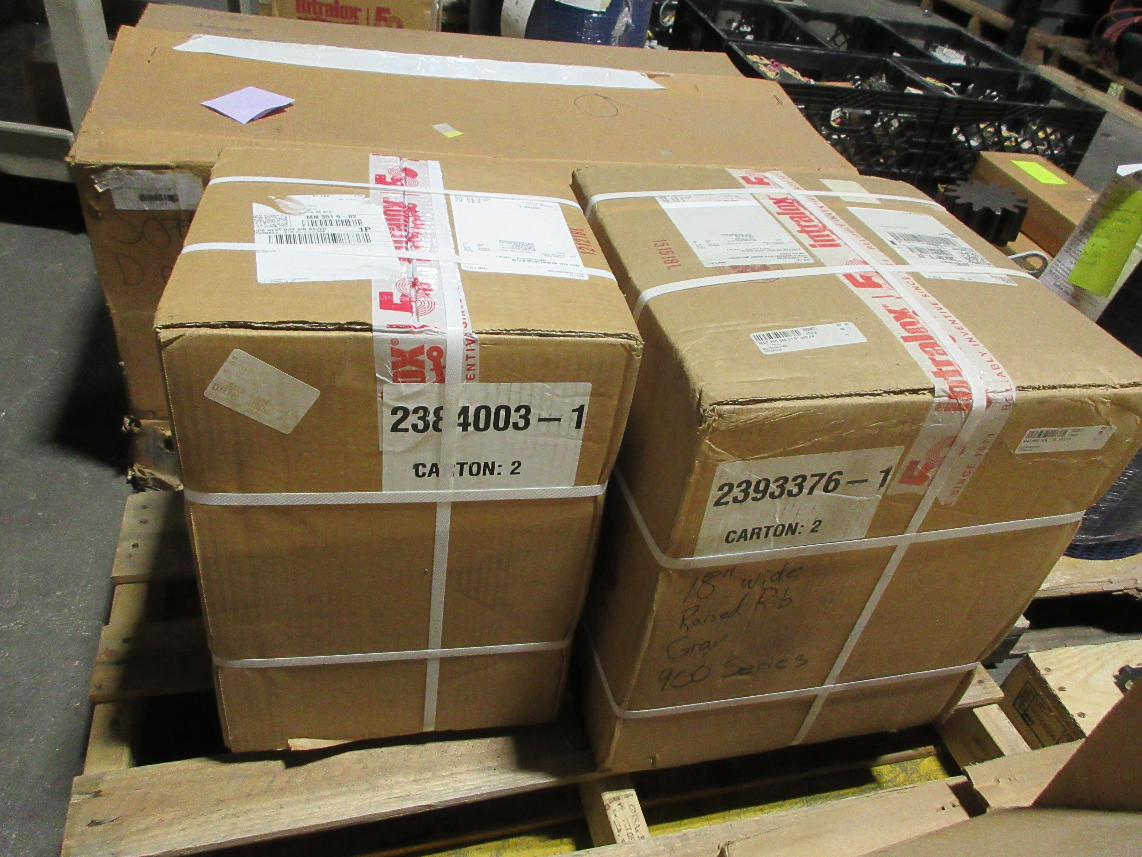Intralox Series 900 Raised Rib Belt 23839 Length: 35FT Width: 17.9in New Surplus