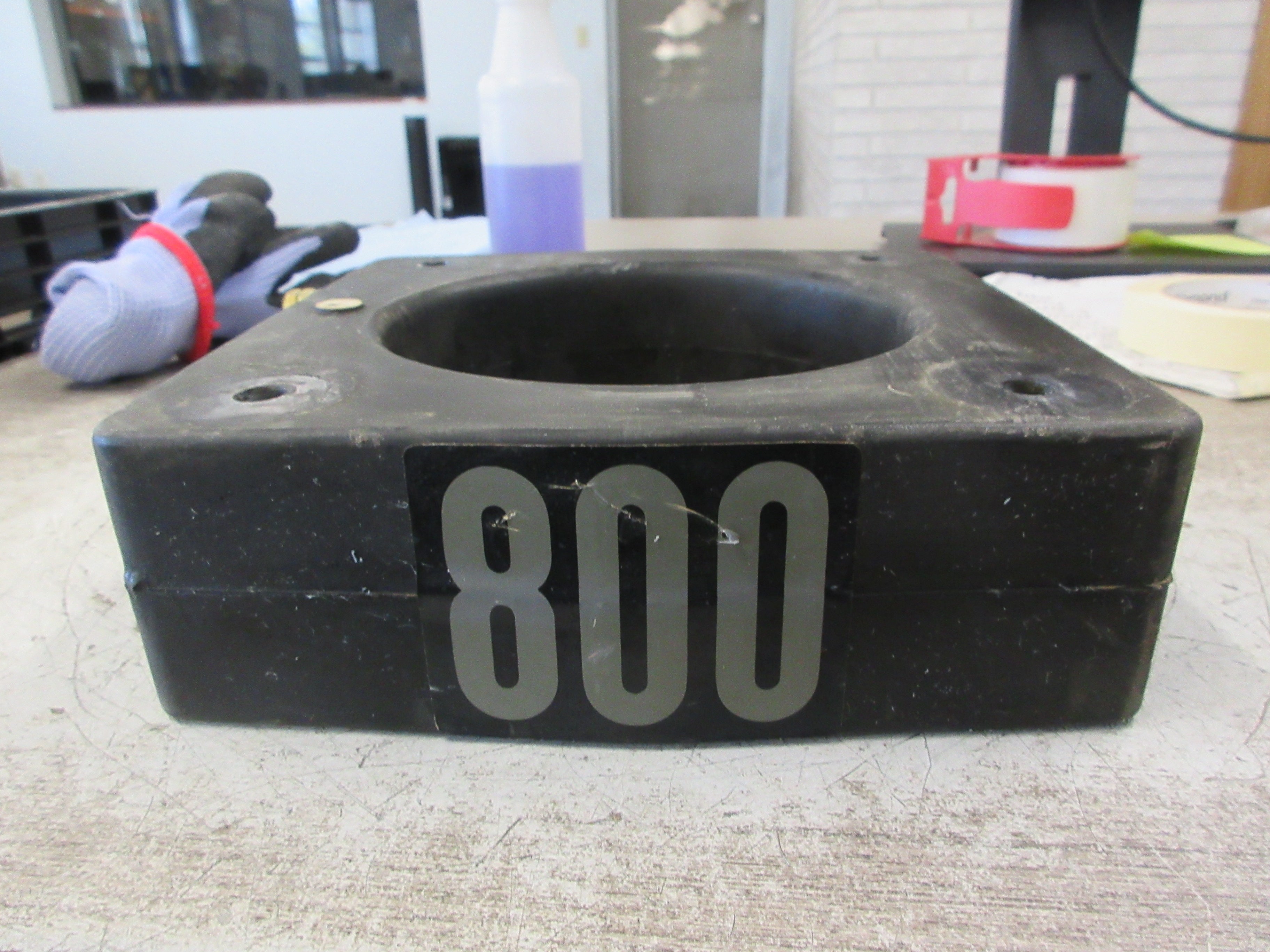 Westinghouse Type CLA-10 Current Transformer 597A750G01 Ratio 800:5A 600V Used