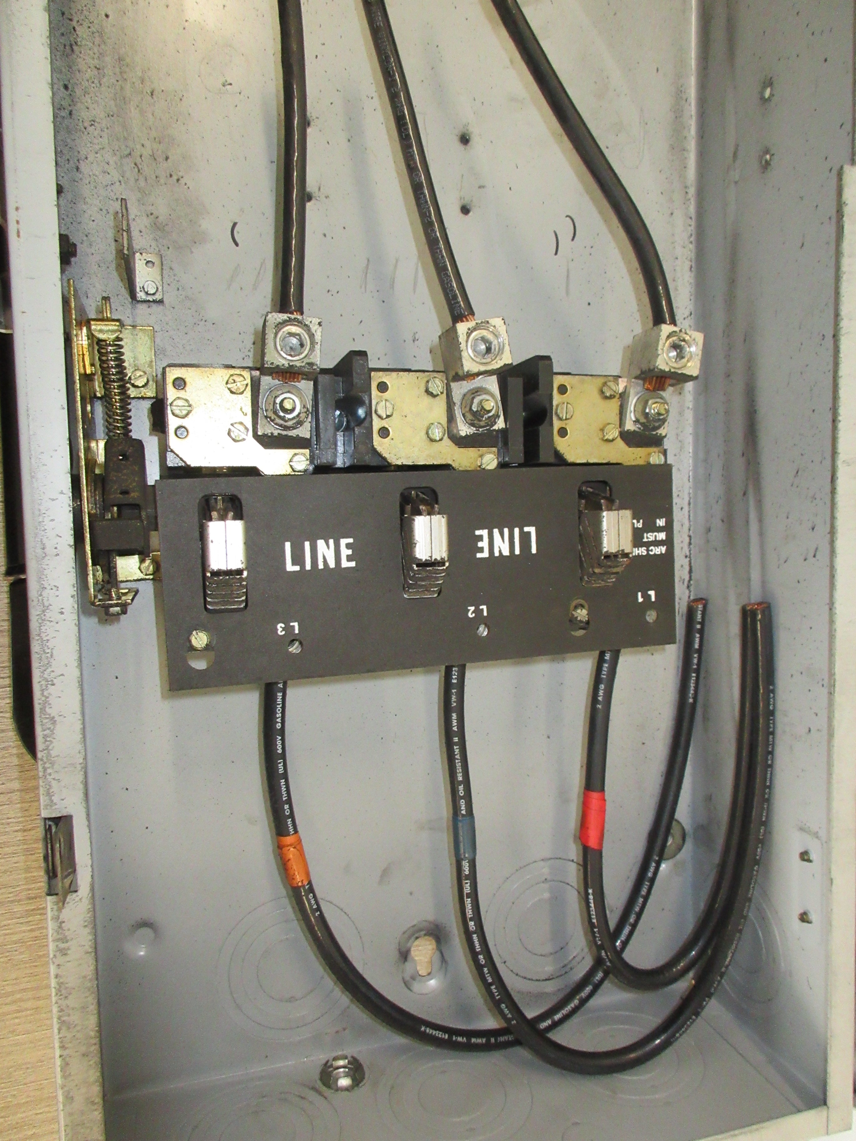 GE Non-Fusible Safety Switch/Disconnect TGN3324 Mod. 7 200A 240V 3P Used