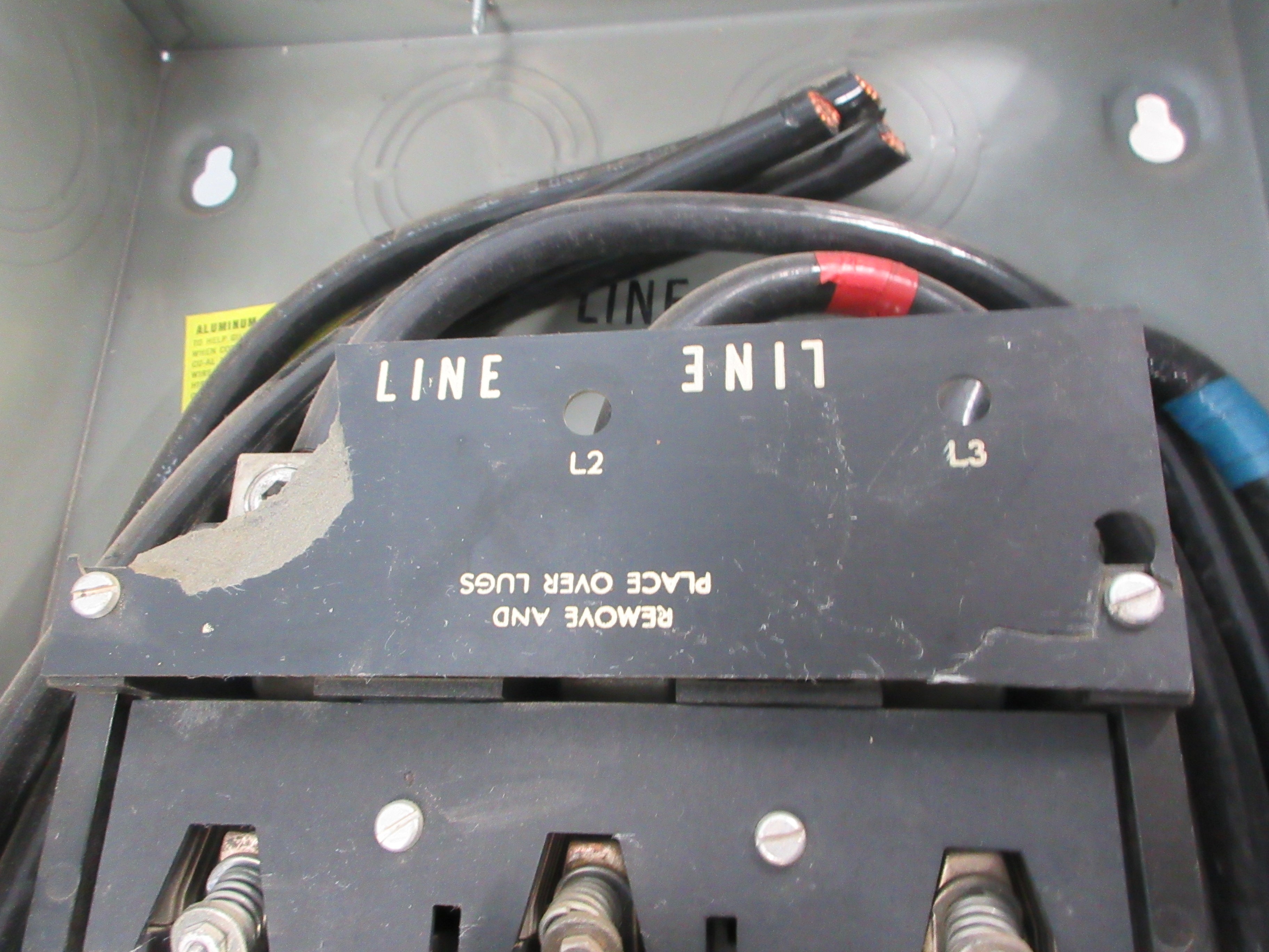 GE Fusible Safety Switch/Disconnect TH4324 Mod. 1 200A 250V 3P Used
