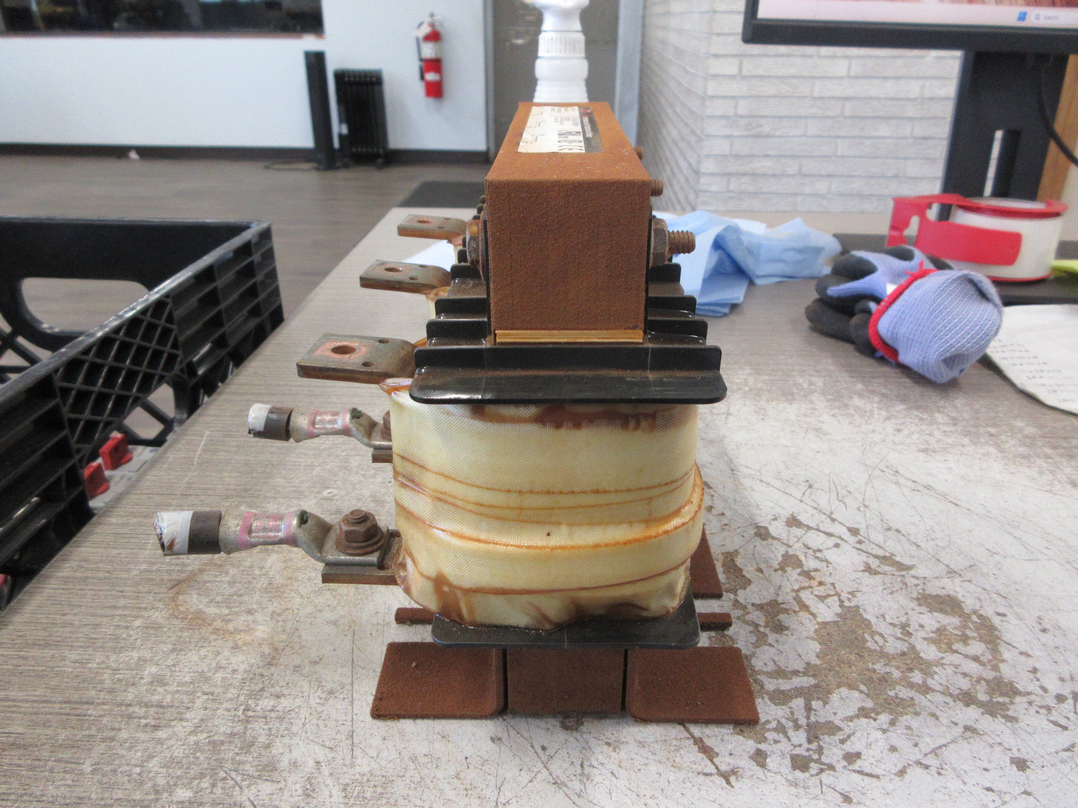 TCI KRL Series Line Reactor KLR110BCB 110A 600V 60Hz 3Ph Used
