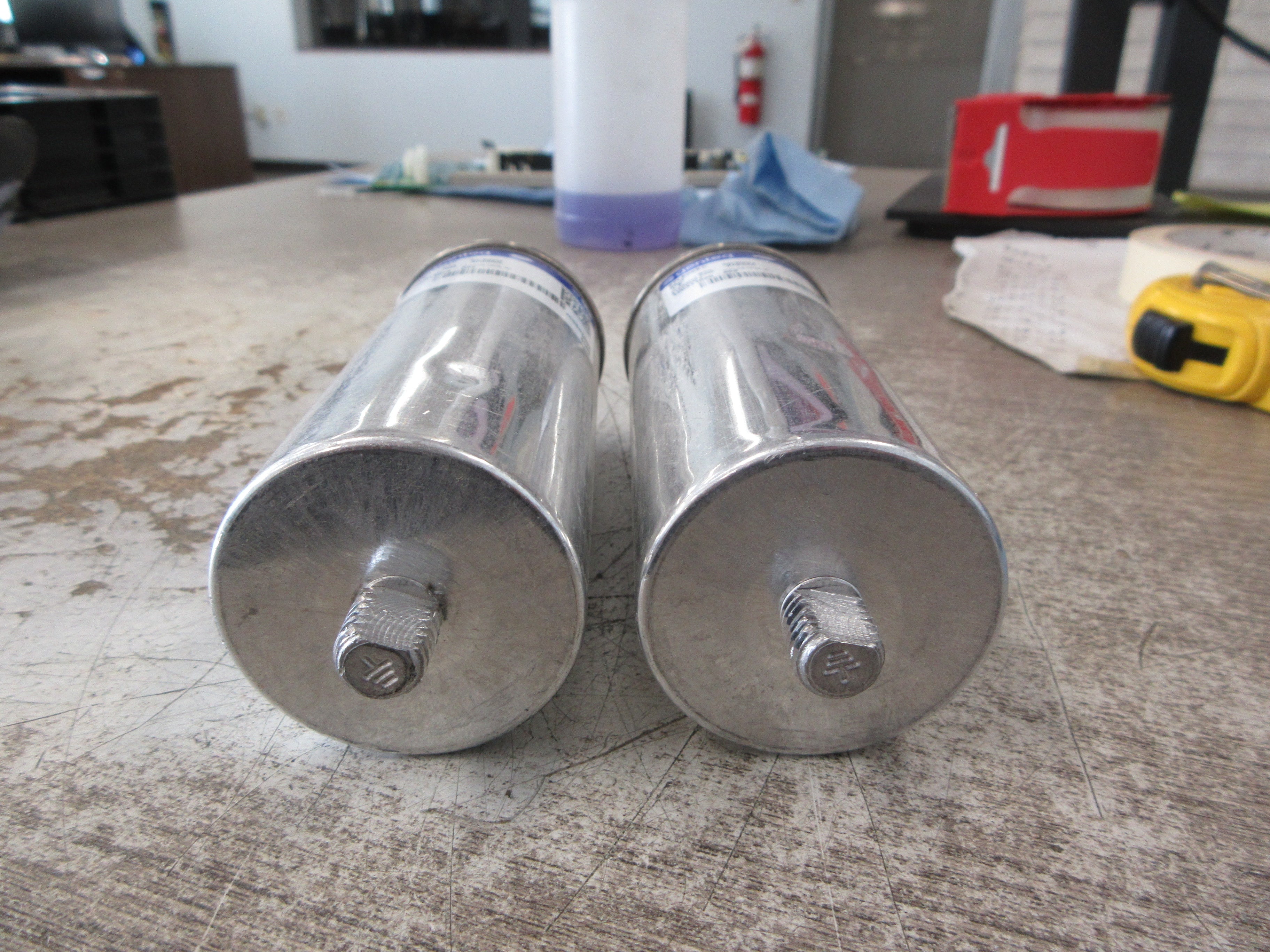 Genteq Capacitor 27L898BC 45uF 50/60Hz 370V *Lot of 2* Used