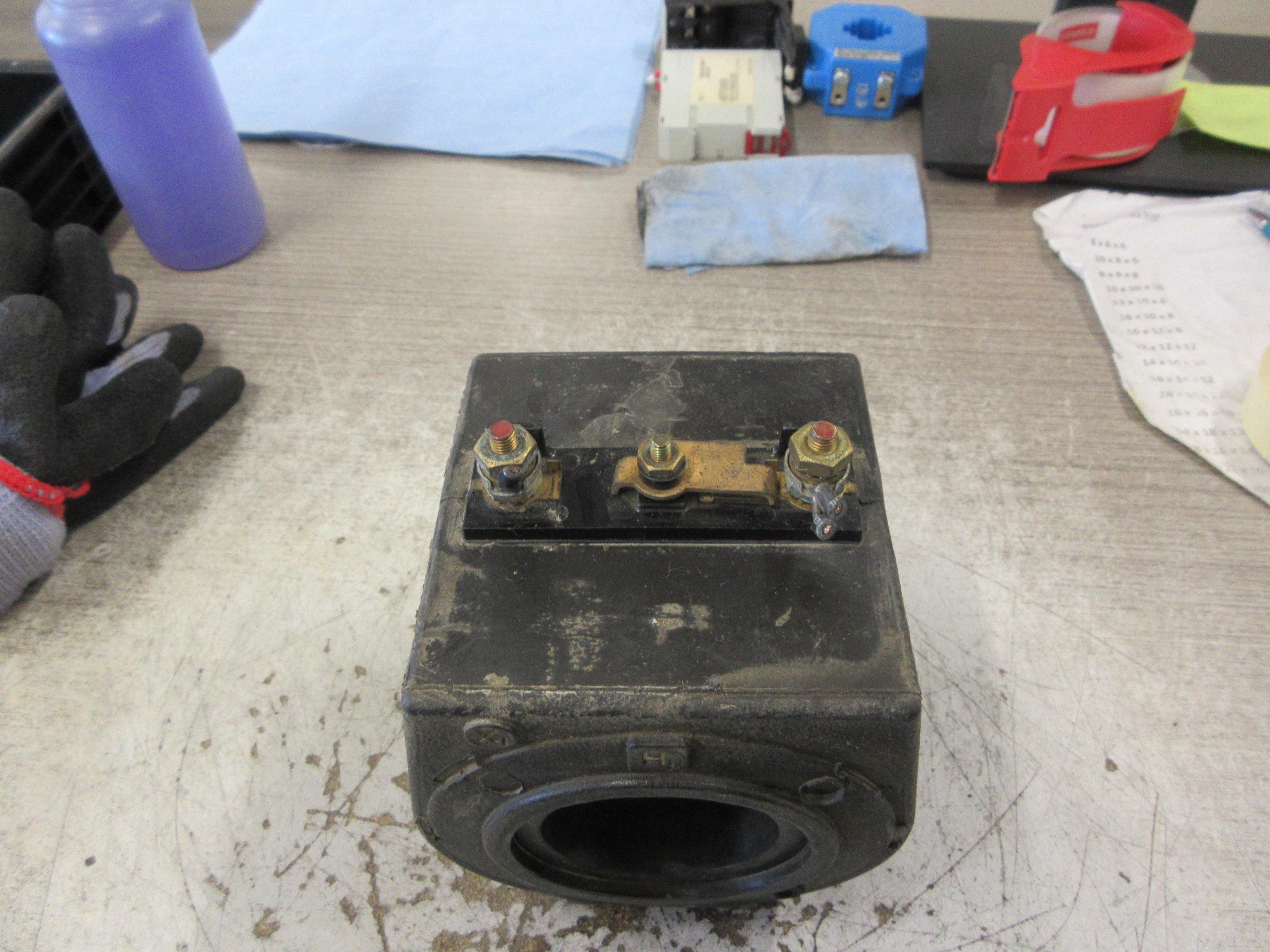 GE Type JKP-0 Current Transformer 836X8 Ratio 200:5A 600V 25-400Hz Used