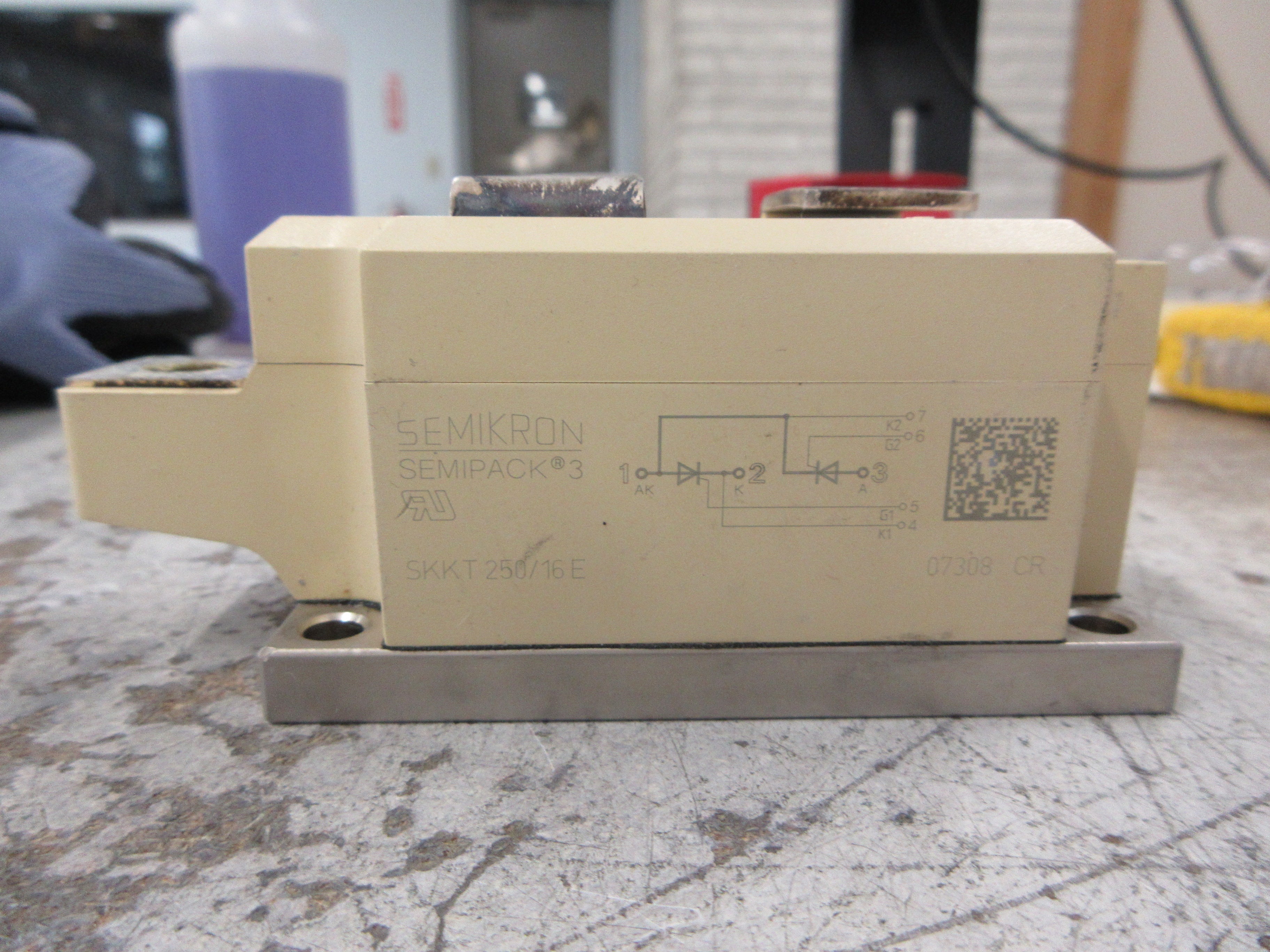 Semikron Semipack Power Module SKKT 250/16E Used