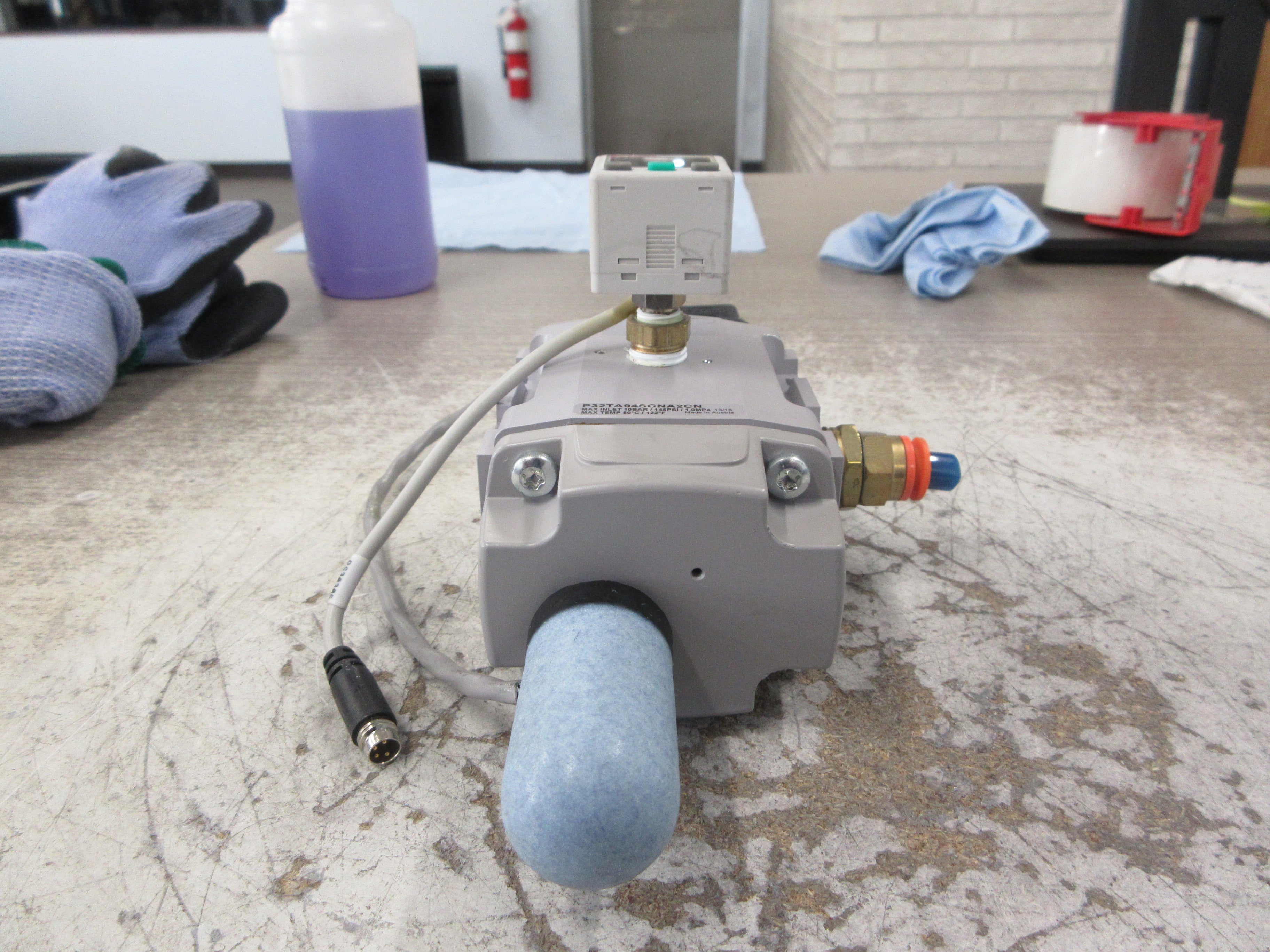 Parker Global FRL Soft Start/Dump Valve P32TA94SCNA2CN 145 PSI 122°F Used