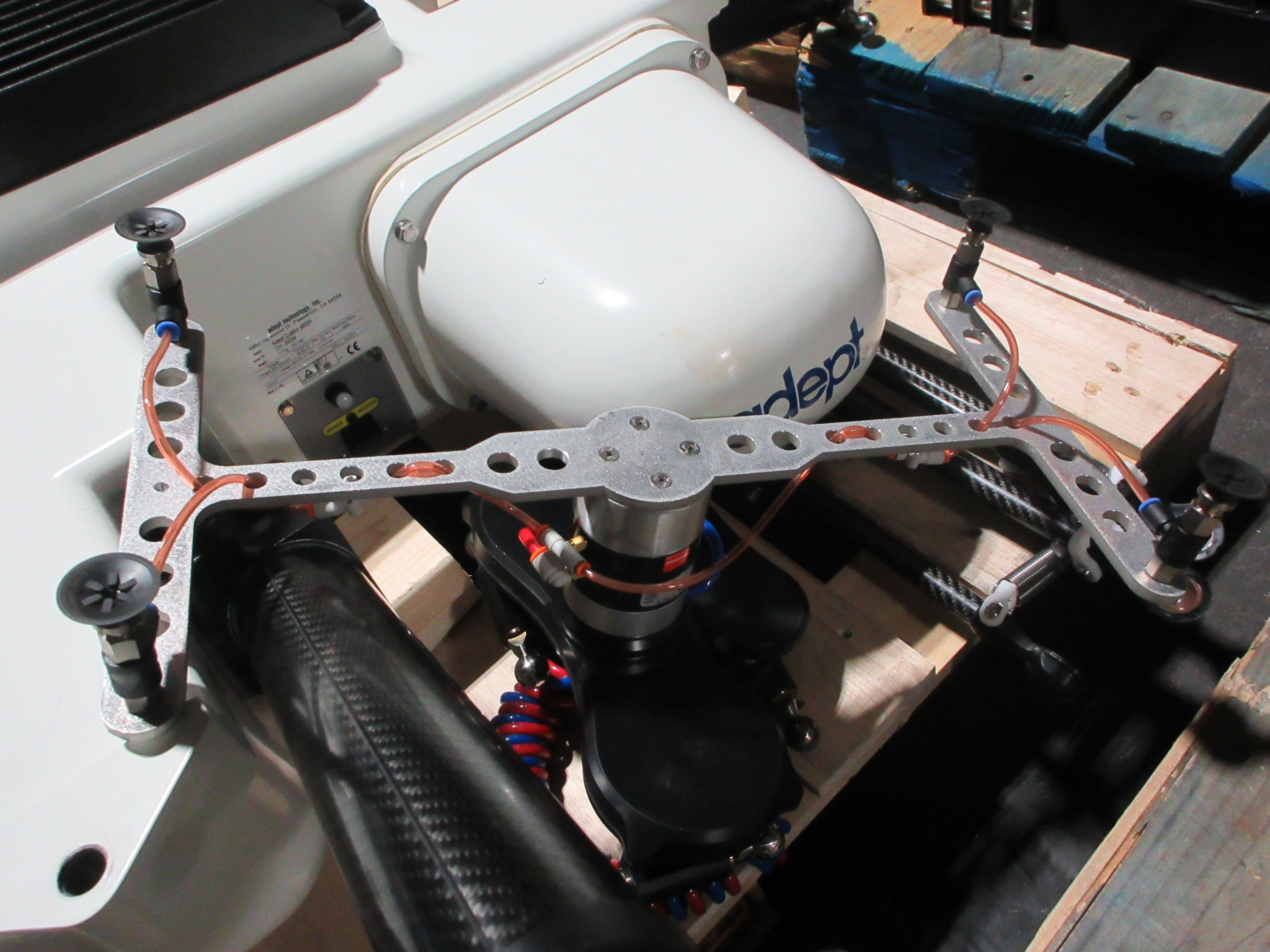 Adept Quattro Parallel Robot s800H 4 Axes Payload: 2kg Rated , 4kg Max Used