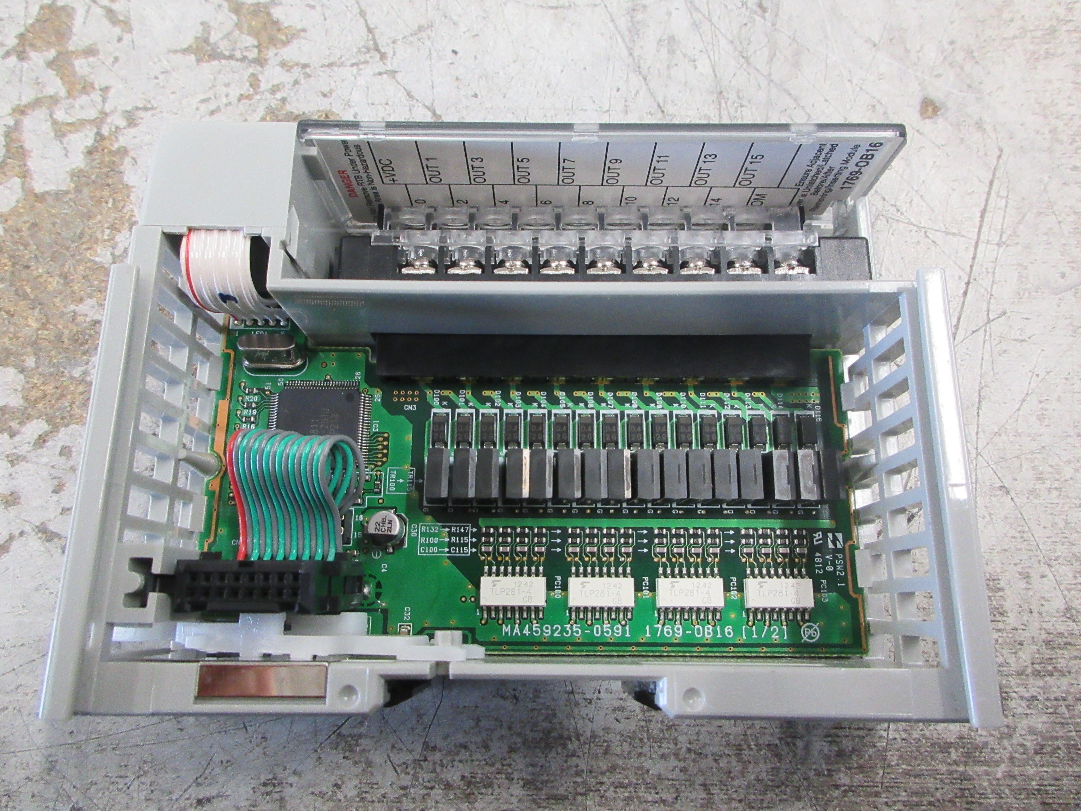 Allen-Bradley Compact I/O Sourcing Output Module 1769-OB16 Ser. B Used