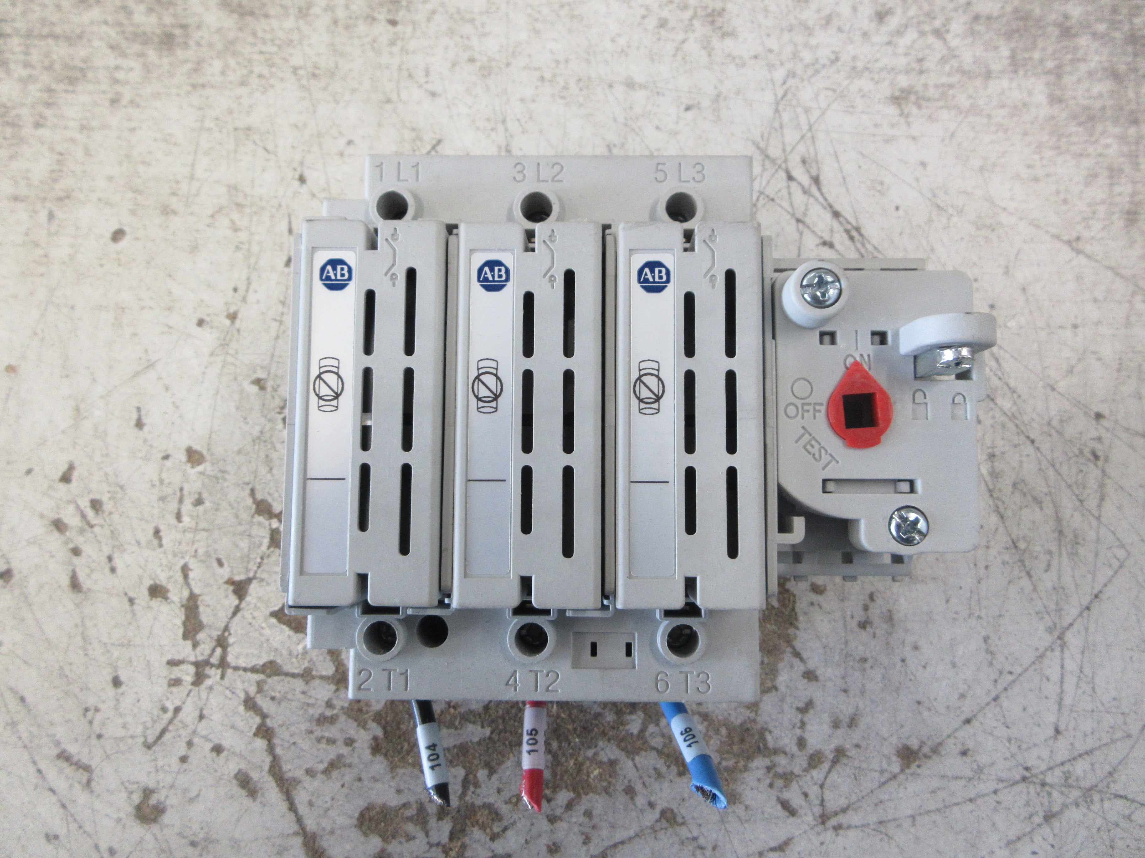 Allen-Bradley Non-Fusible Disconnect Switch 194R-N30-1753 Ser. A 30A 600V Used