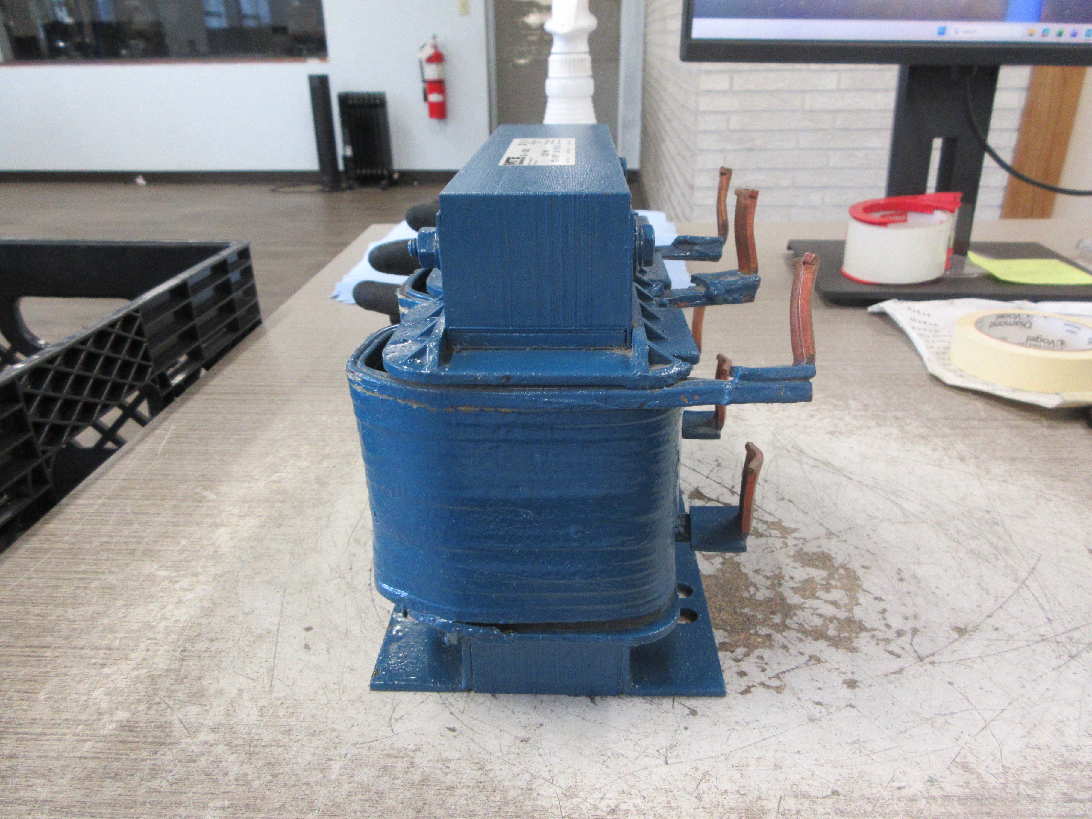 MTE 3Ph Line Reactor RL-13002 0.20mH 130A 690V 50/60Hz *No Lugs* Used