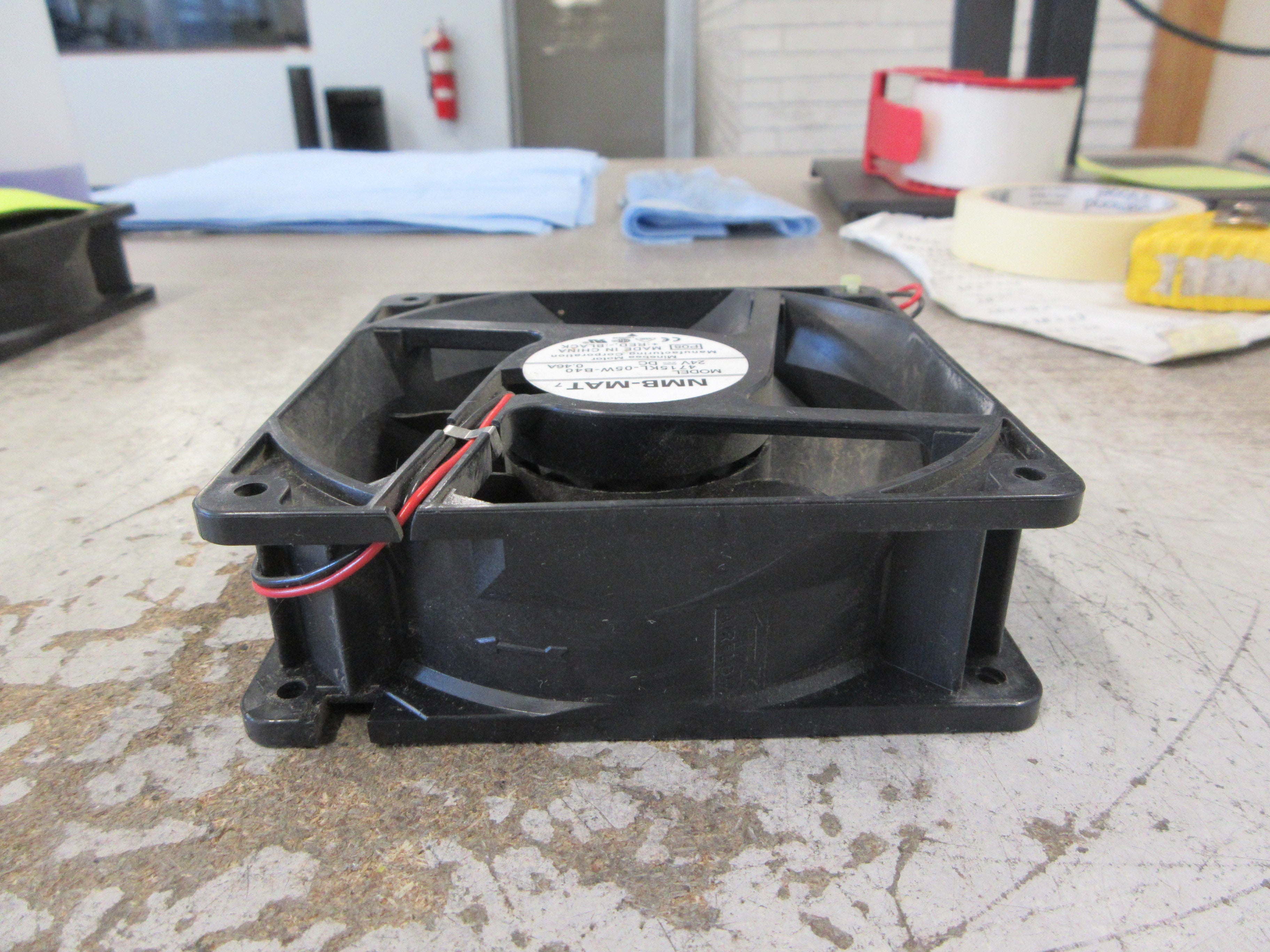 Minebea NMB-MAT Axial Fan 4715KL-05W-B40 24VDC 0.46A Used