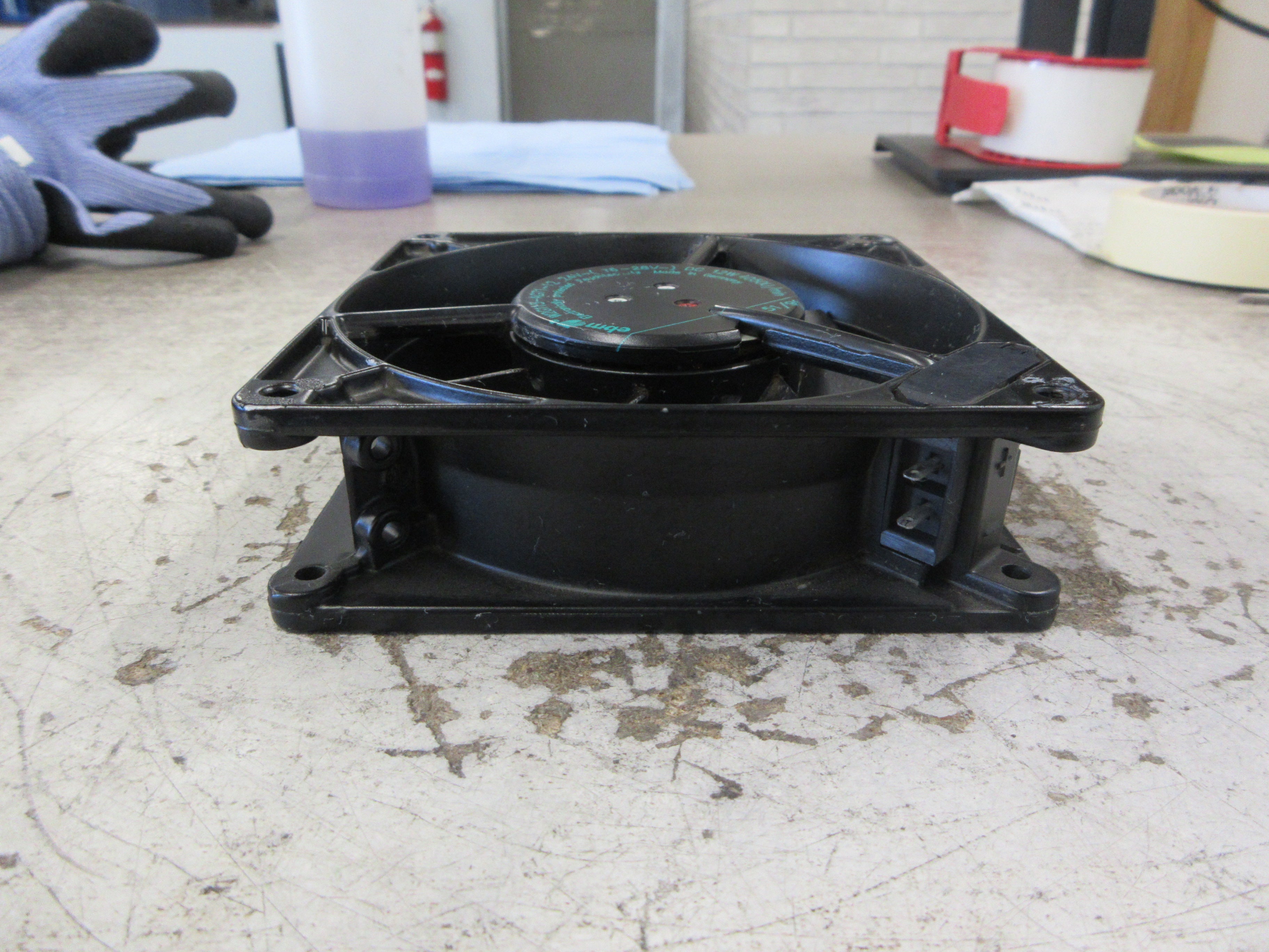 ebm Axial Fan W2G115-AG71-12 24VDC 12W 4050 RPM Used