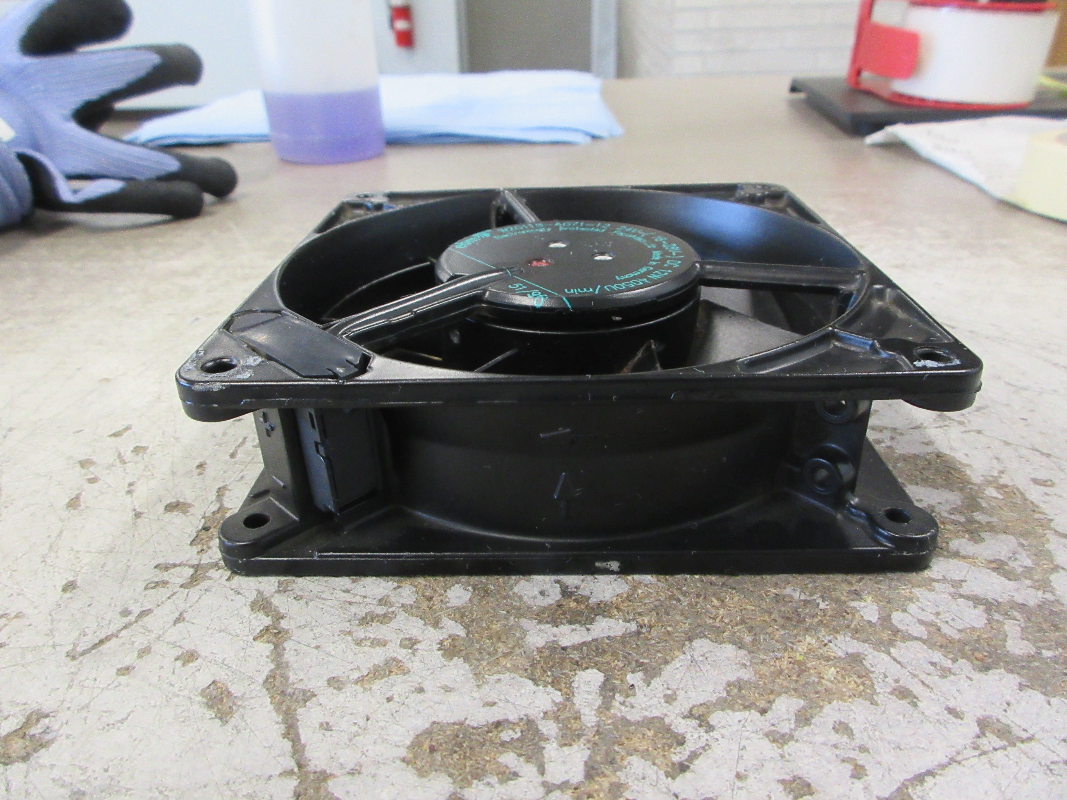 ebm Axial Fan W2G115-AG71-12 24VDC 12W 4050 RPM Used
