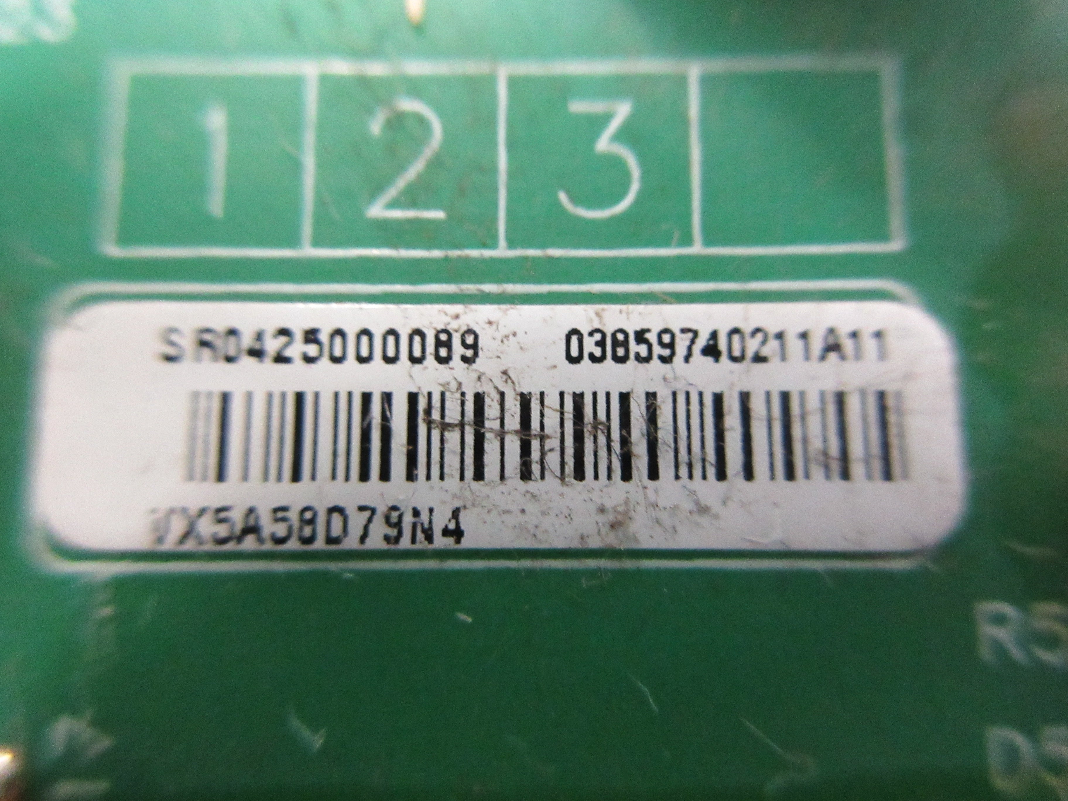 Schneider Electric Drive Motherboard VX5A58D79N4 Used