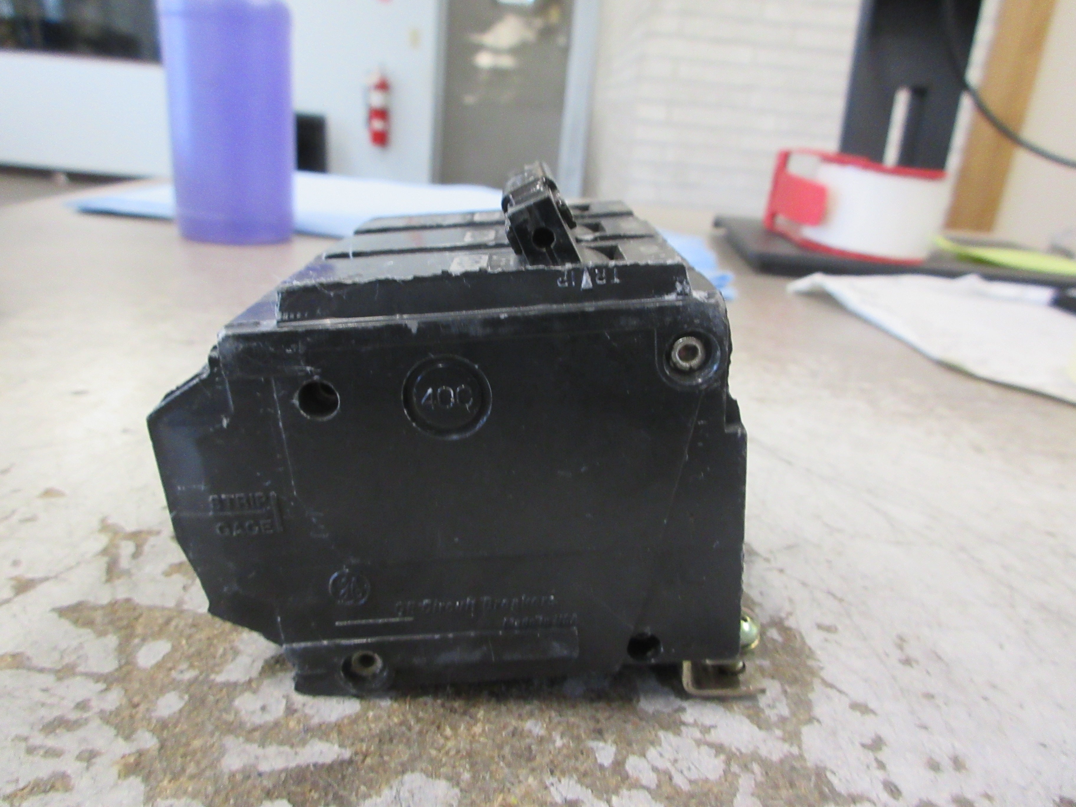 GE Bolt-On Circuit Breaker THQB32080 80A 240V 3P Used
