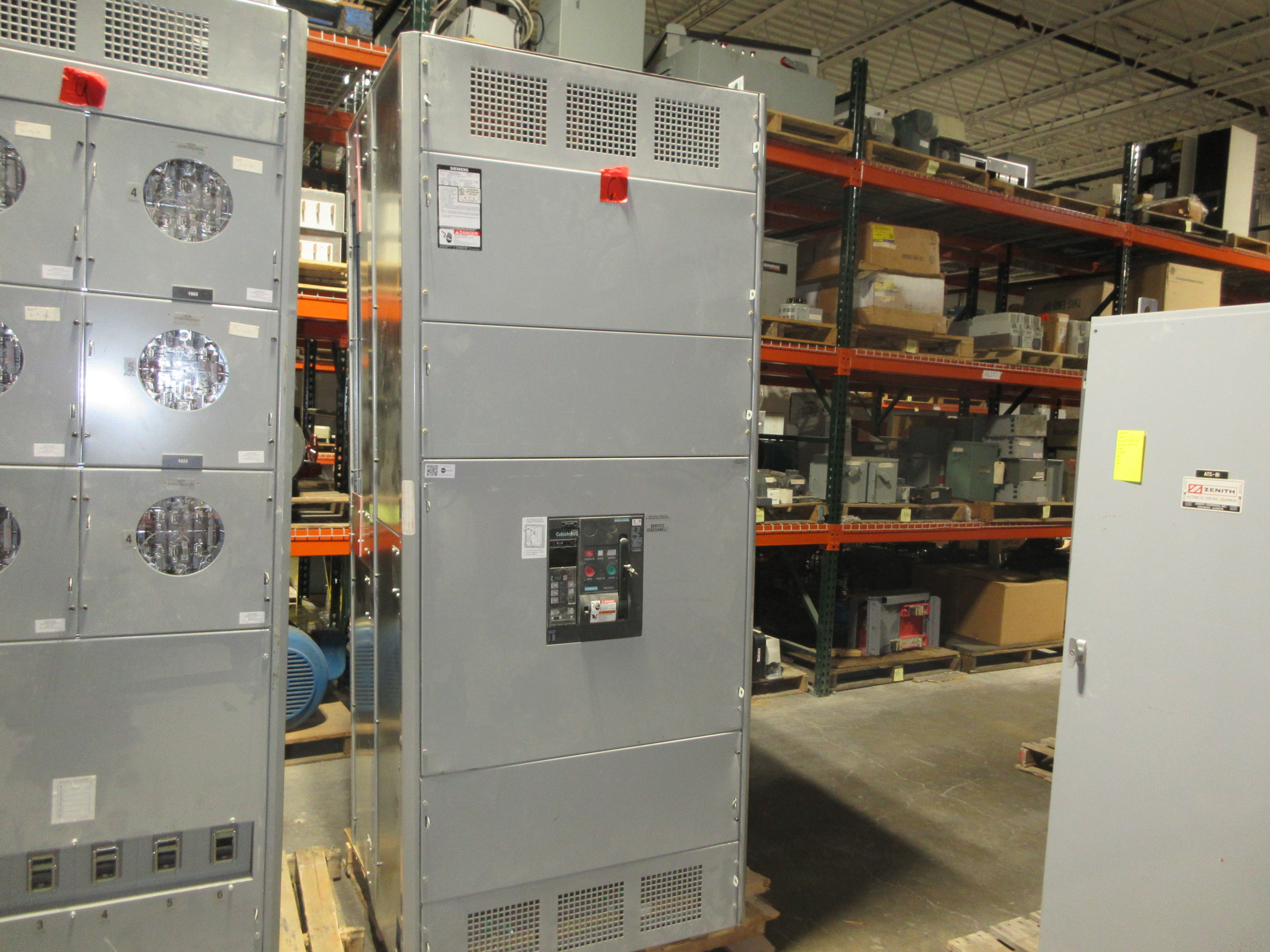 Siemens Meter Stack SB3 Rev. A 480Y/277V 60Hz 3Ph 4W 2500A 14-Position Used