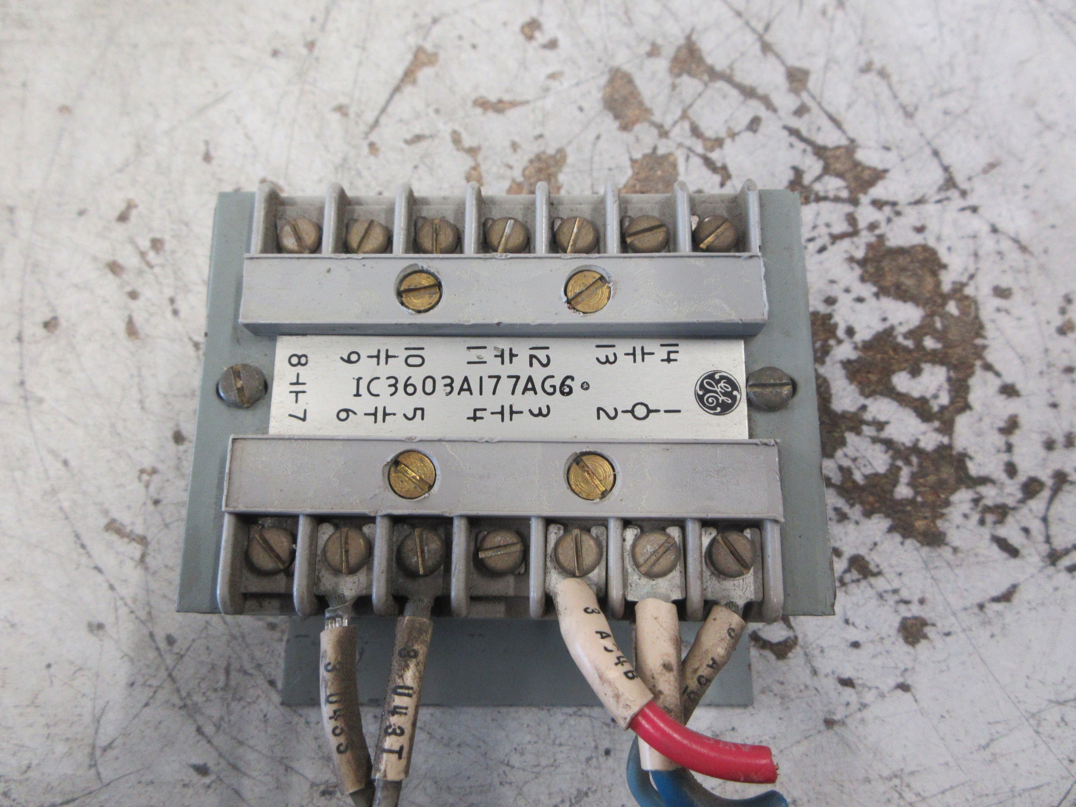 GE Potted Relay IC3603A177AG6 Used