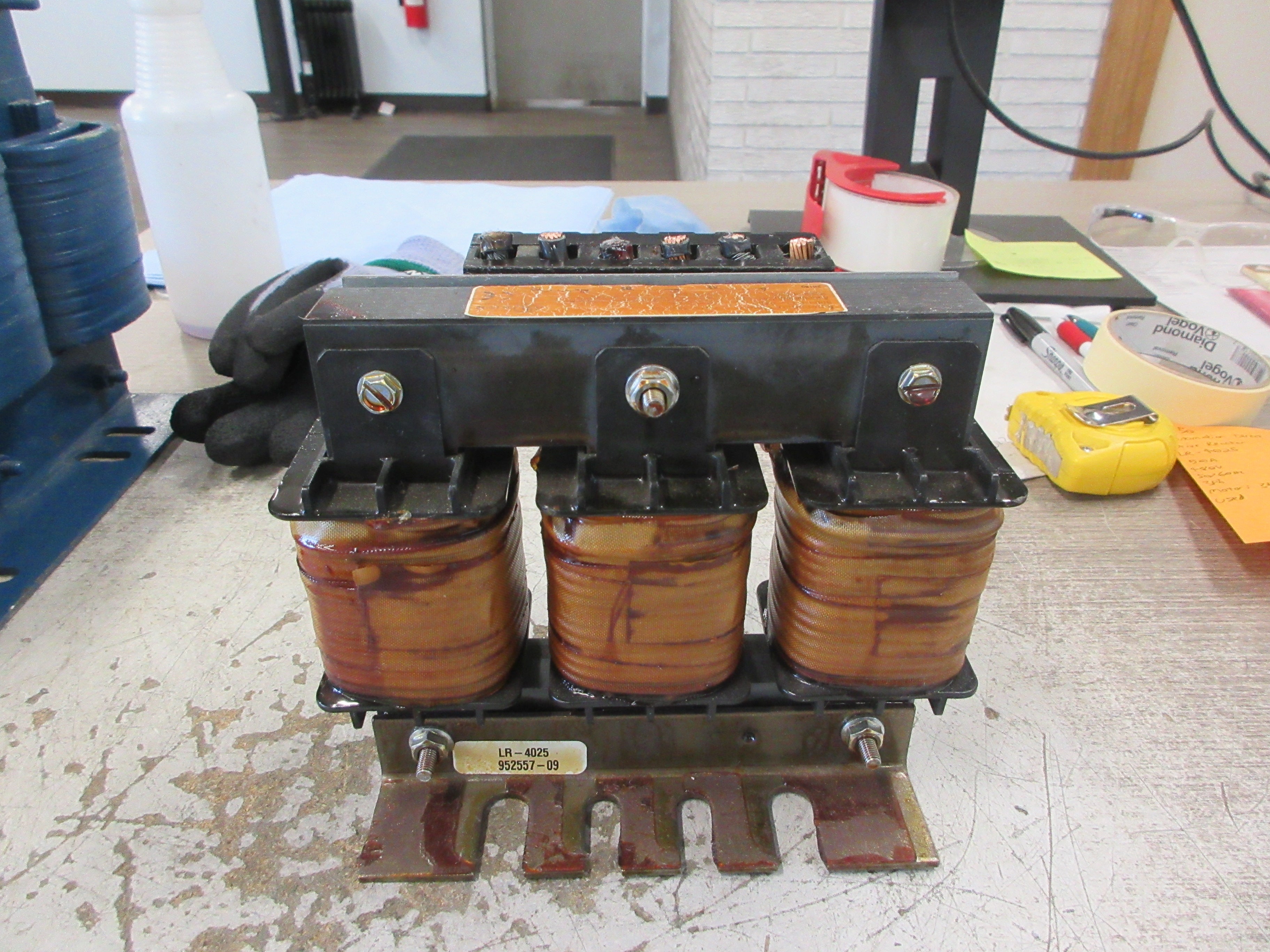 Automation Direct Drive Reactor LR-4025 50A 480V 50/60Hz 3Ph Motor: 34A Used