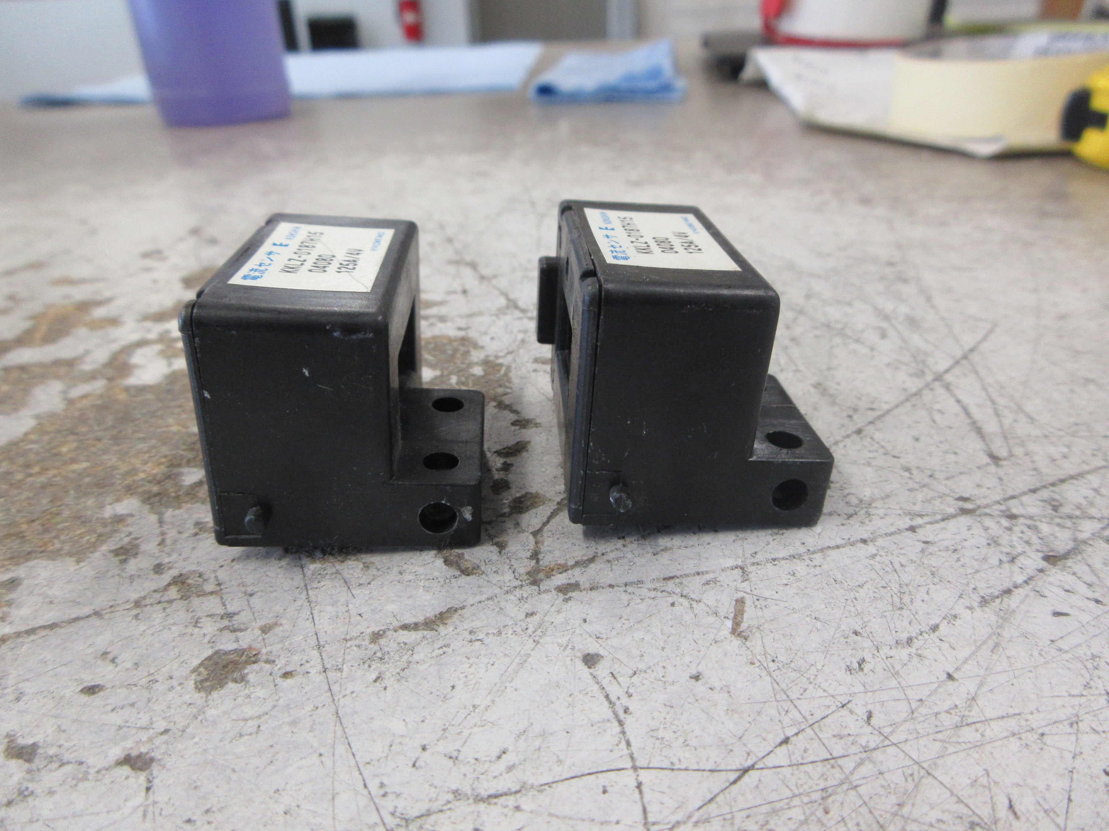 Kohshin Current Sensor KKLZ-0187H15 125A 4V *Lot of 2* Used