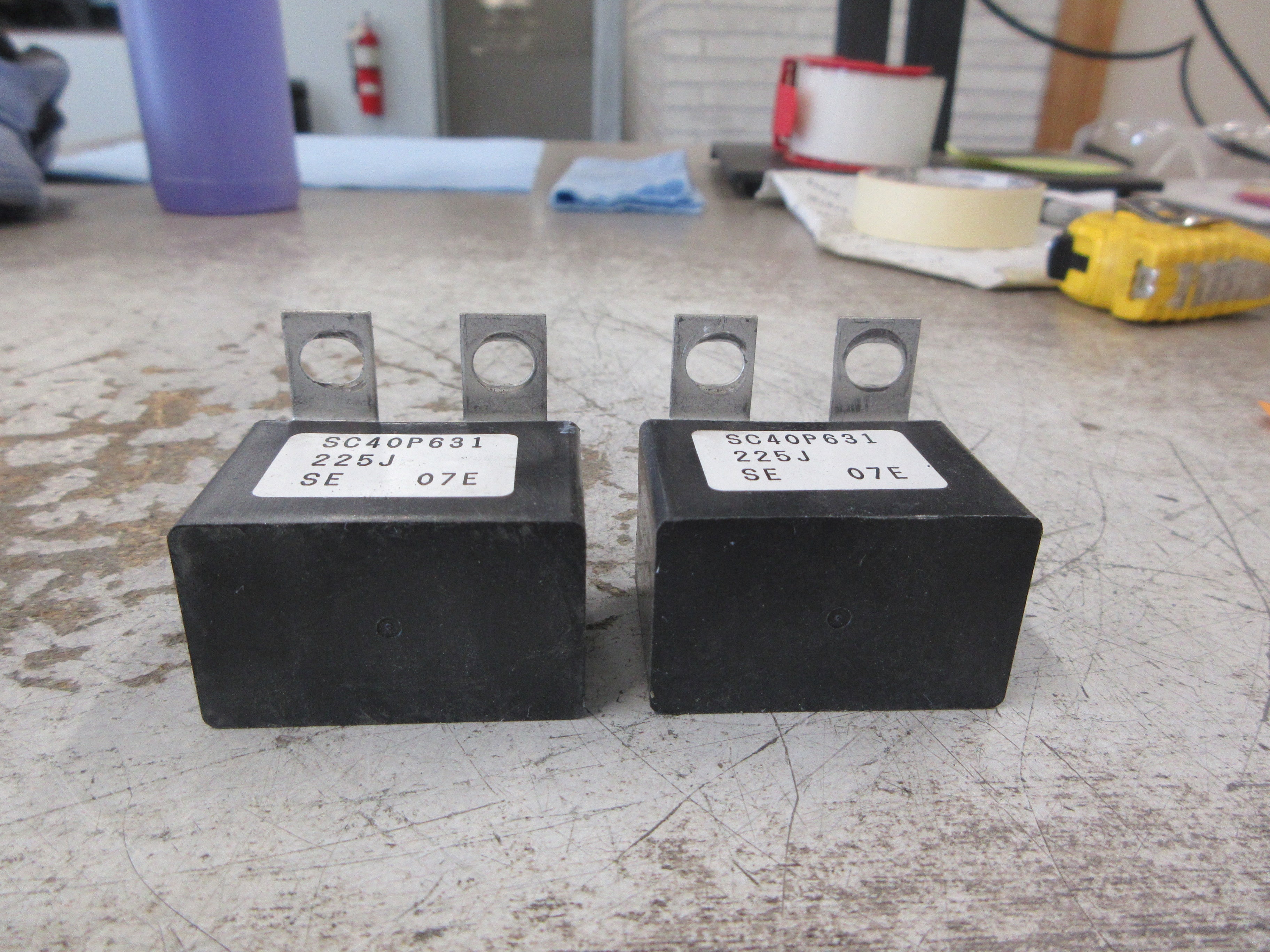 Misc. Brand Capacitor SC40P631 *Lot of 2* Used