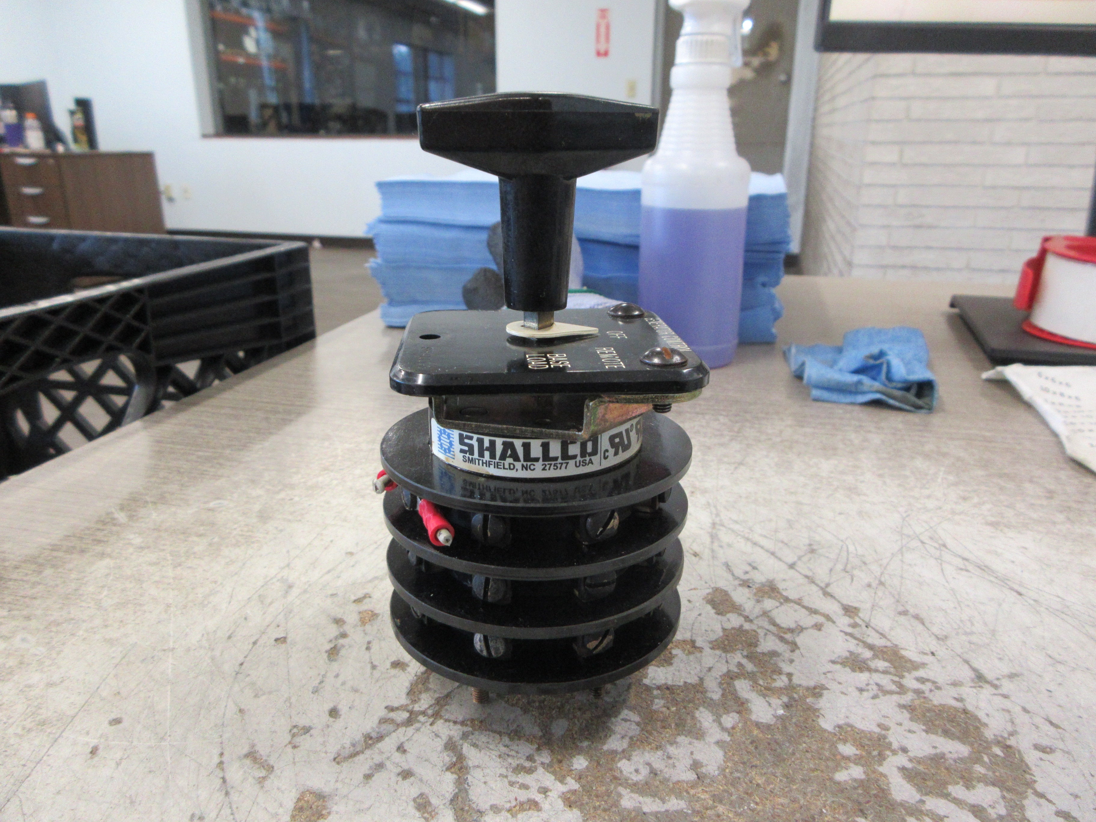 Shallco Generator Control Rotary Switch 26303B Used