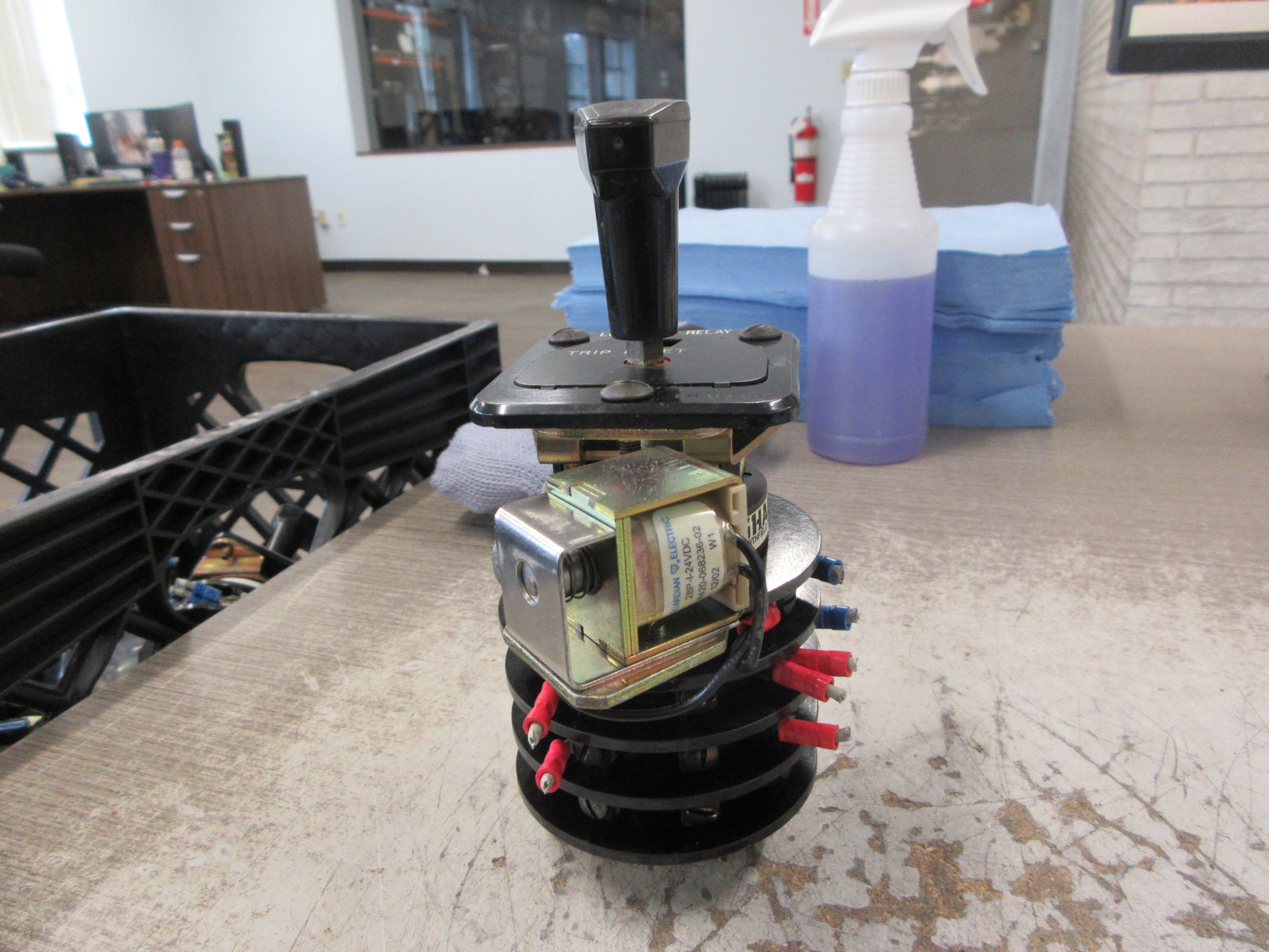 Shallco Lock-Out Relay Rotary Switch 7603B Used