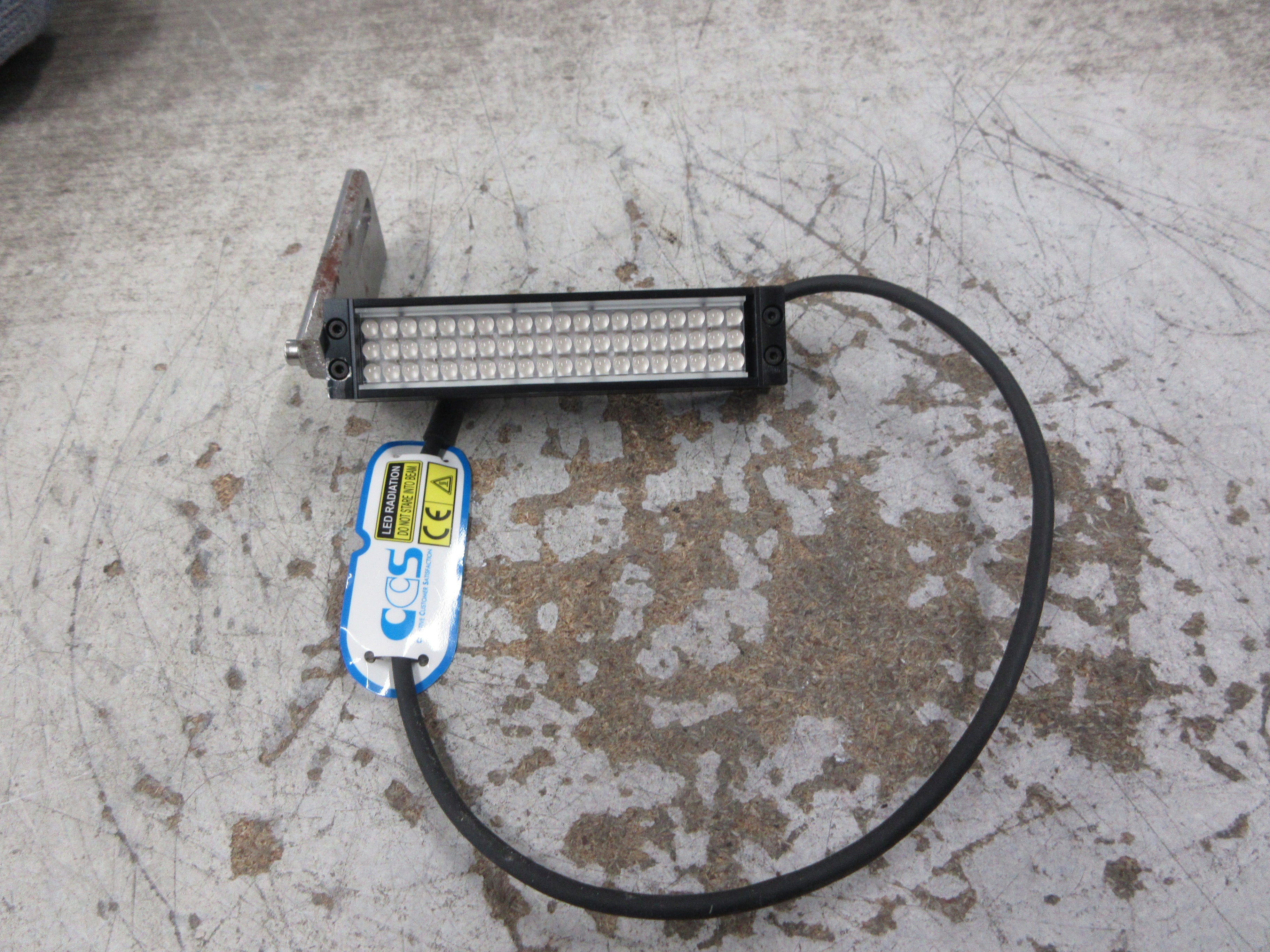 CCS Blue LED Light Fixture LDL2-80X16BL 24VDC 3.8W Used