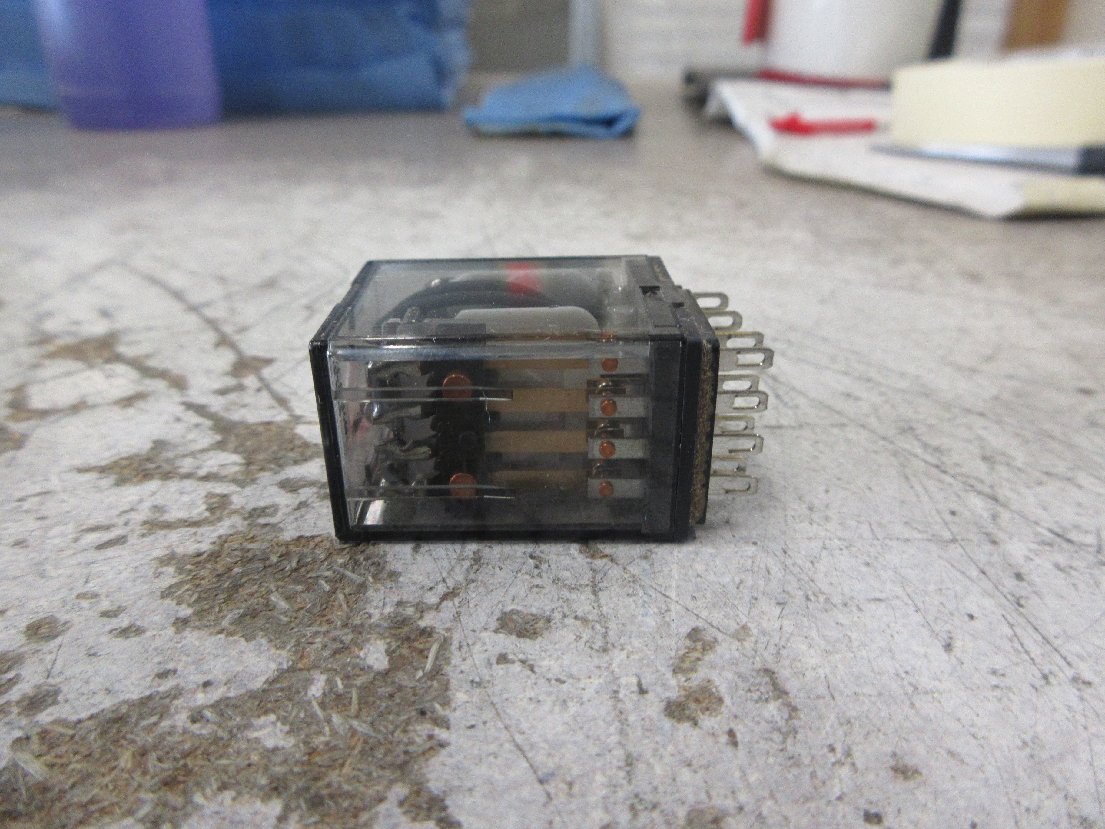 Fuji Electric Relay HH54P-L 100-110V Coil Used