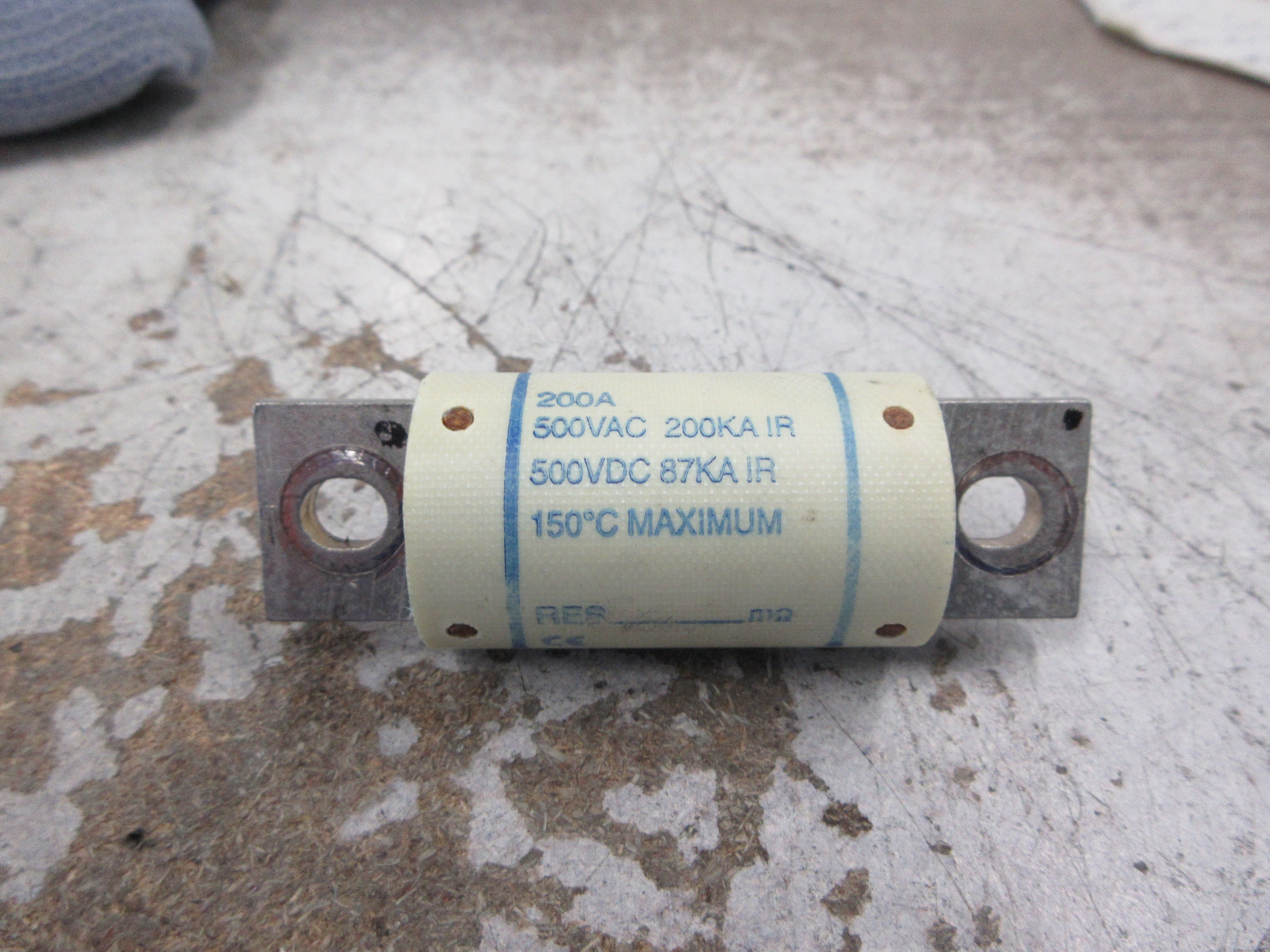 Ferraz Shawmut Amp-Trap Fuse A50QS200-4 200A 500V Used
