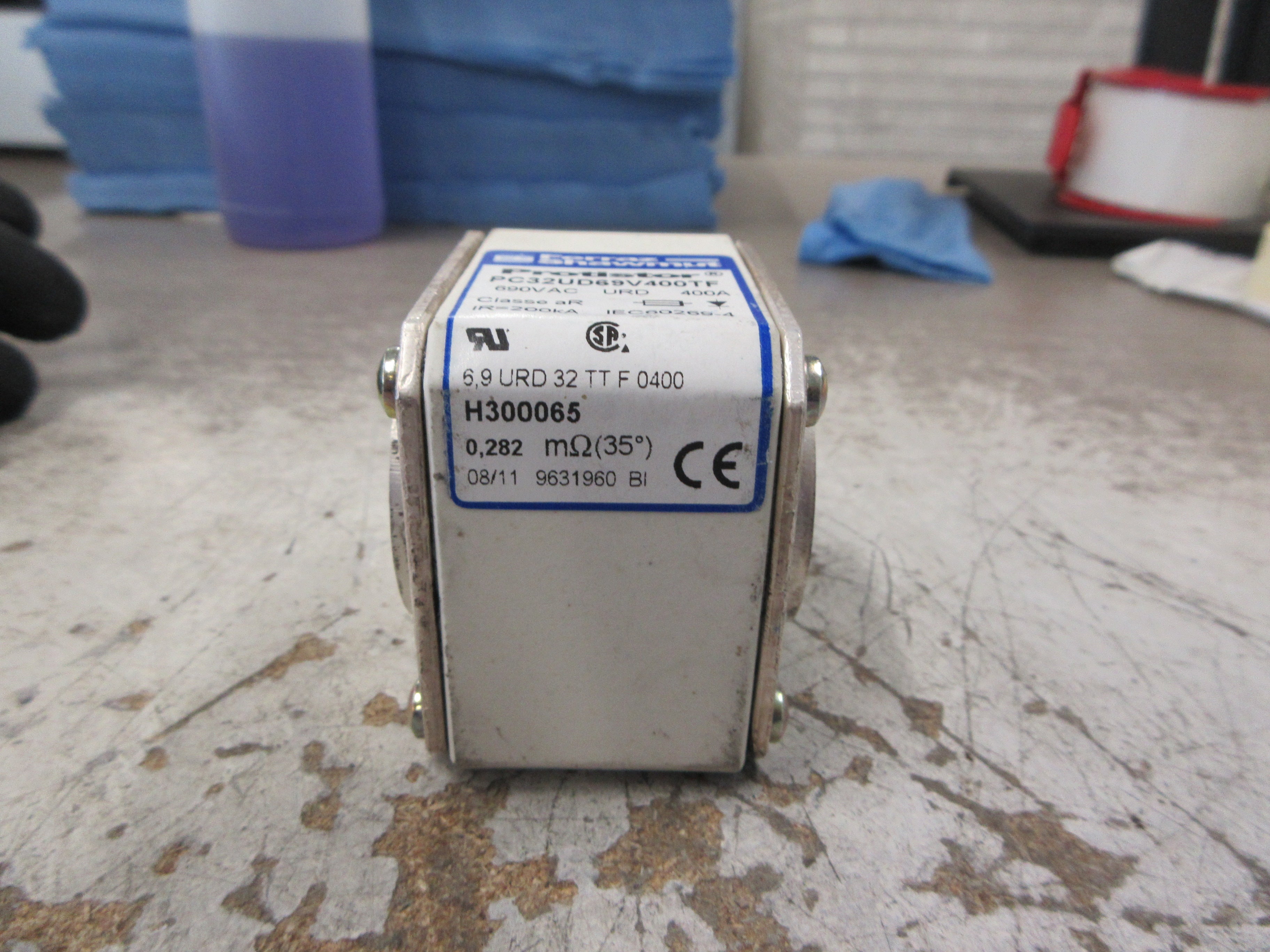 Ferraz Shawmut Protistor Fuse PC32UD69V400TF 400A 690V *No contact* Used