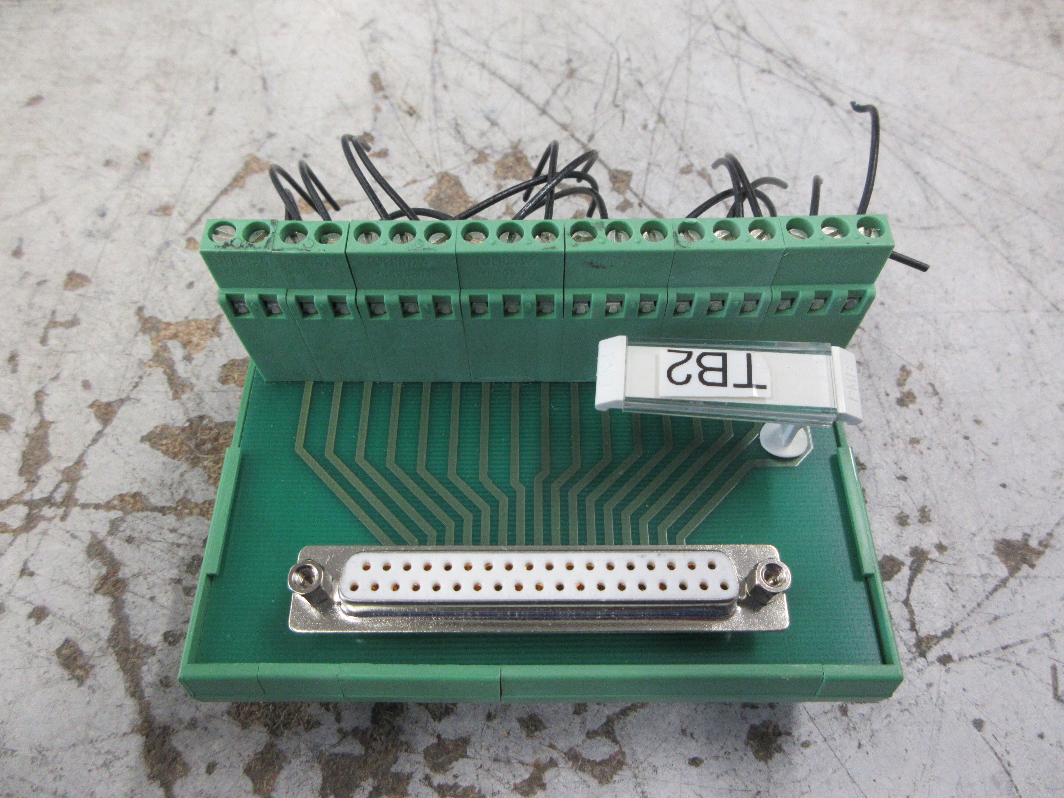Phoenix Contact FLKM-D37 SUB/B Termination Board 2281212 Used