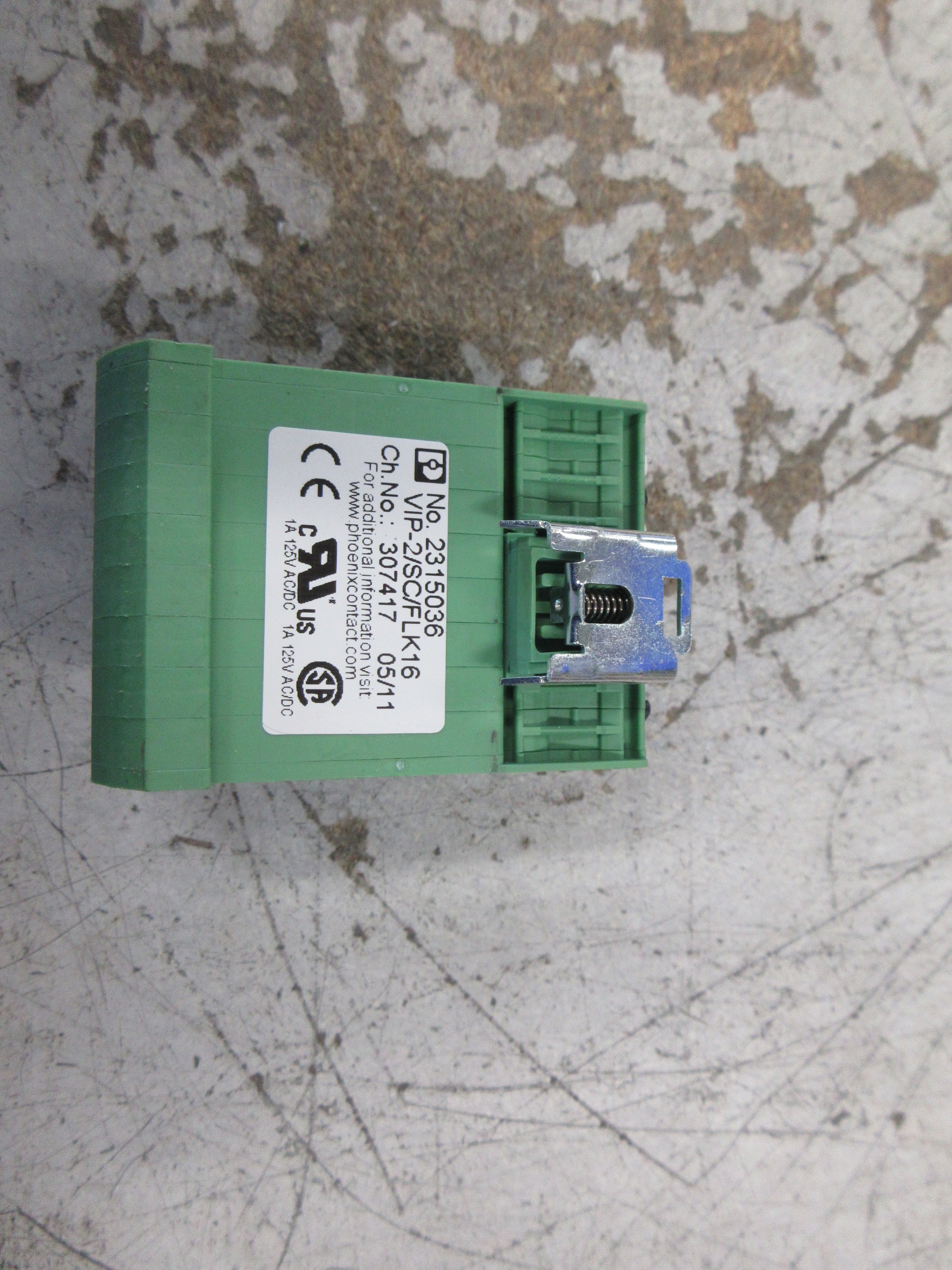 Phoenix Contact VIP-2/SC/FLK16 Termination Board Assembly 2312036 Used