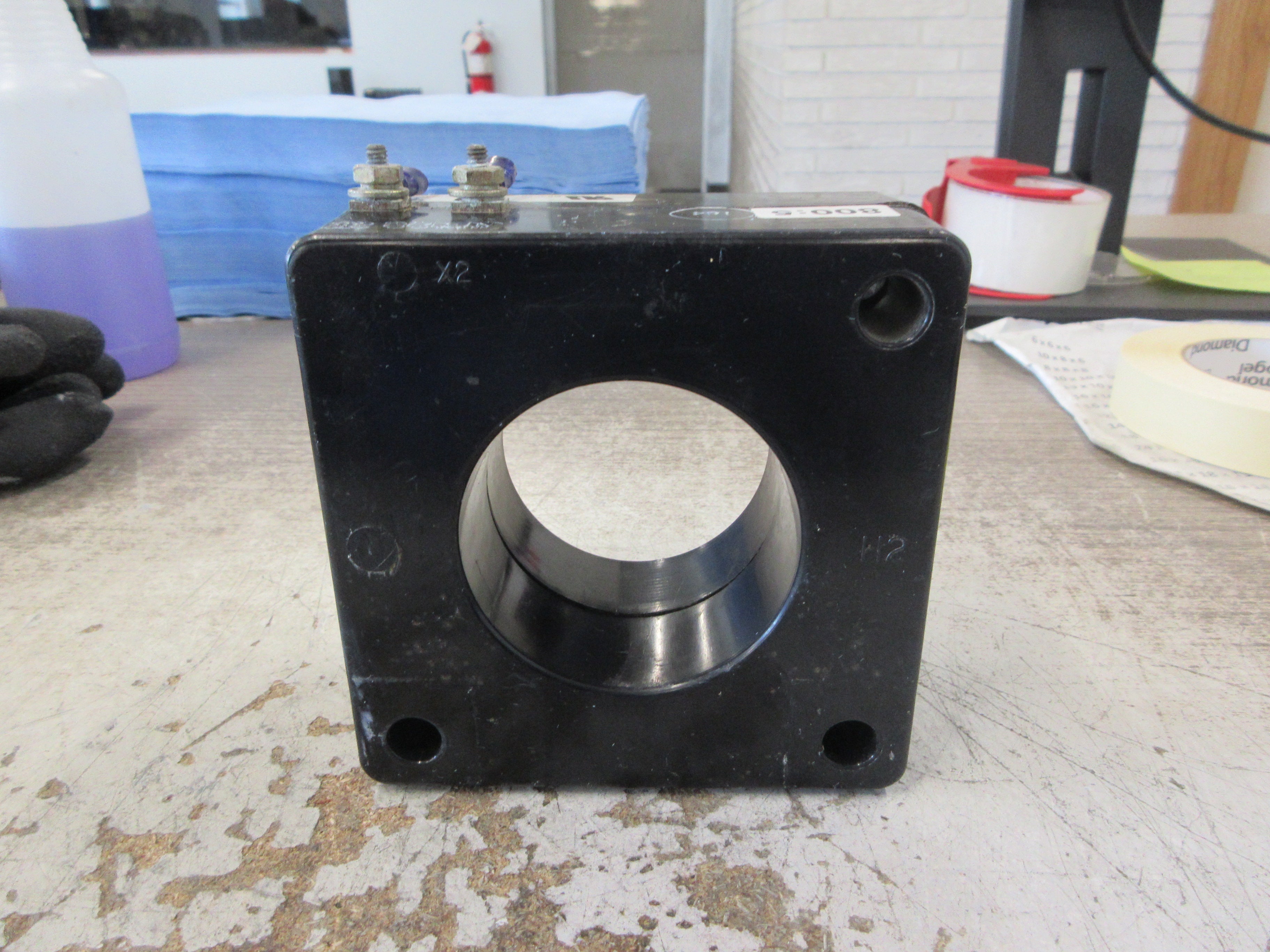 Cutler-Hammer Current Transformer 42-1003-7 Ratio 800:5A 600V 50-400Hz Used