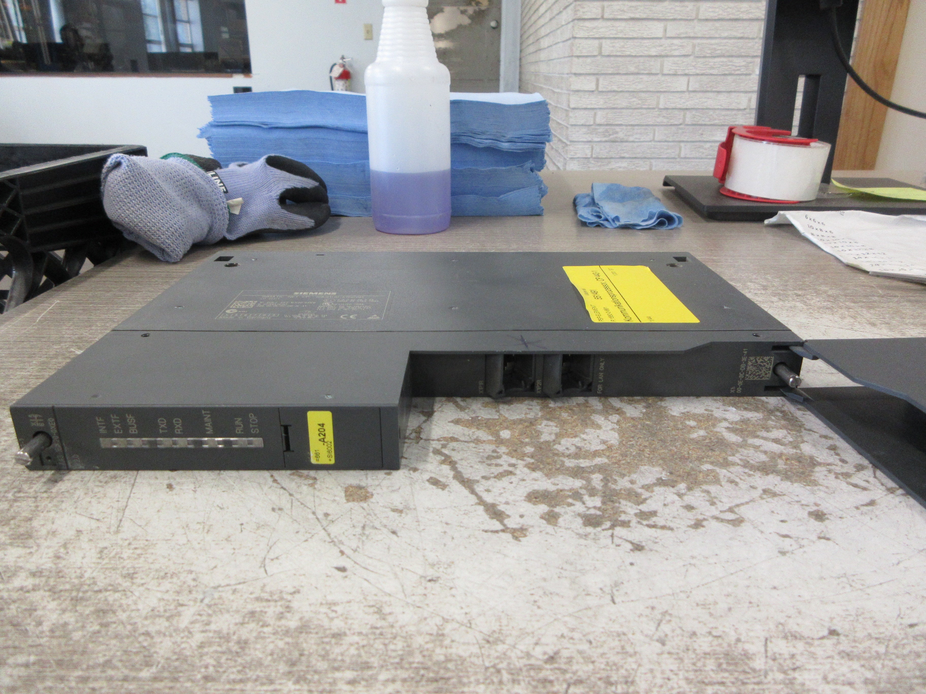 Siemens Simatic Net CP Industrial Ethernet Module 6GK7 443-1EX20-0XE0 Used